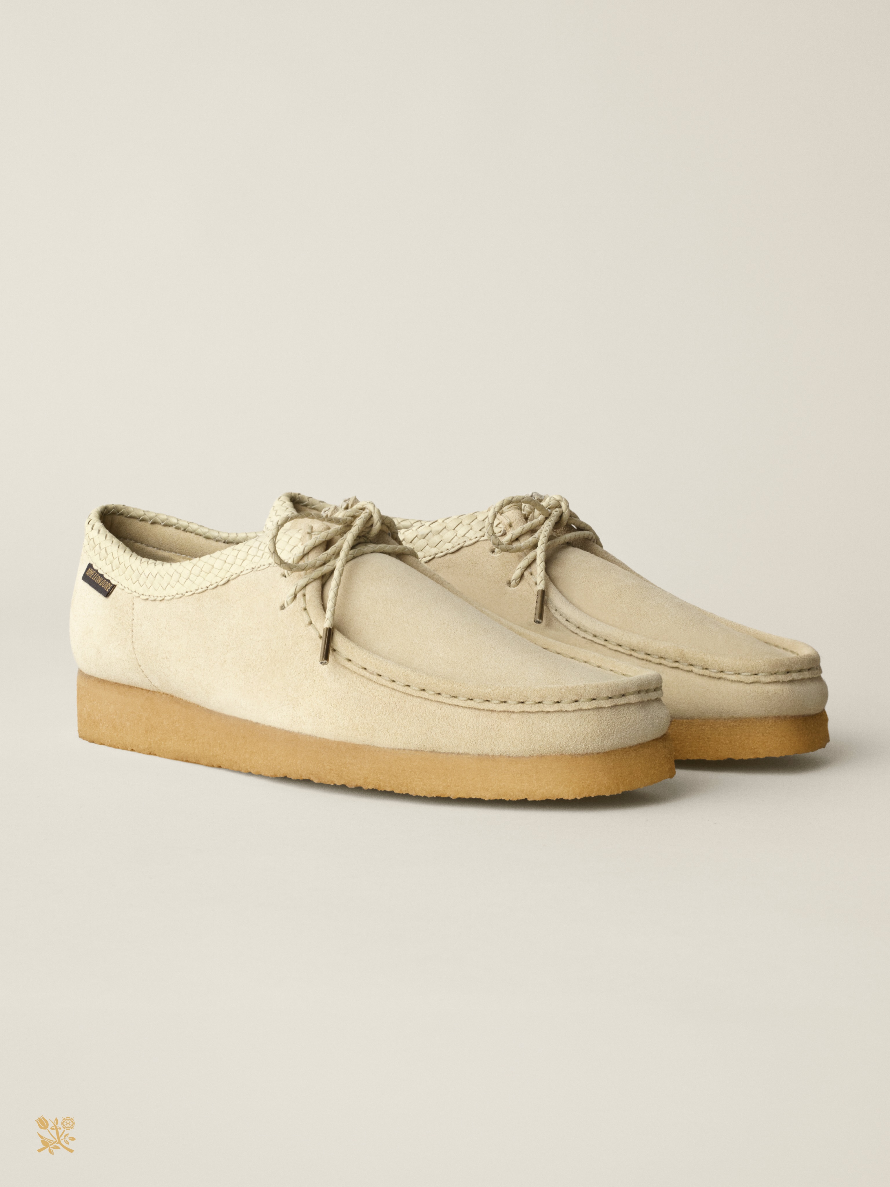 Clarks - Our men's Wallabee Monk. Taking a Clarks archive pattern