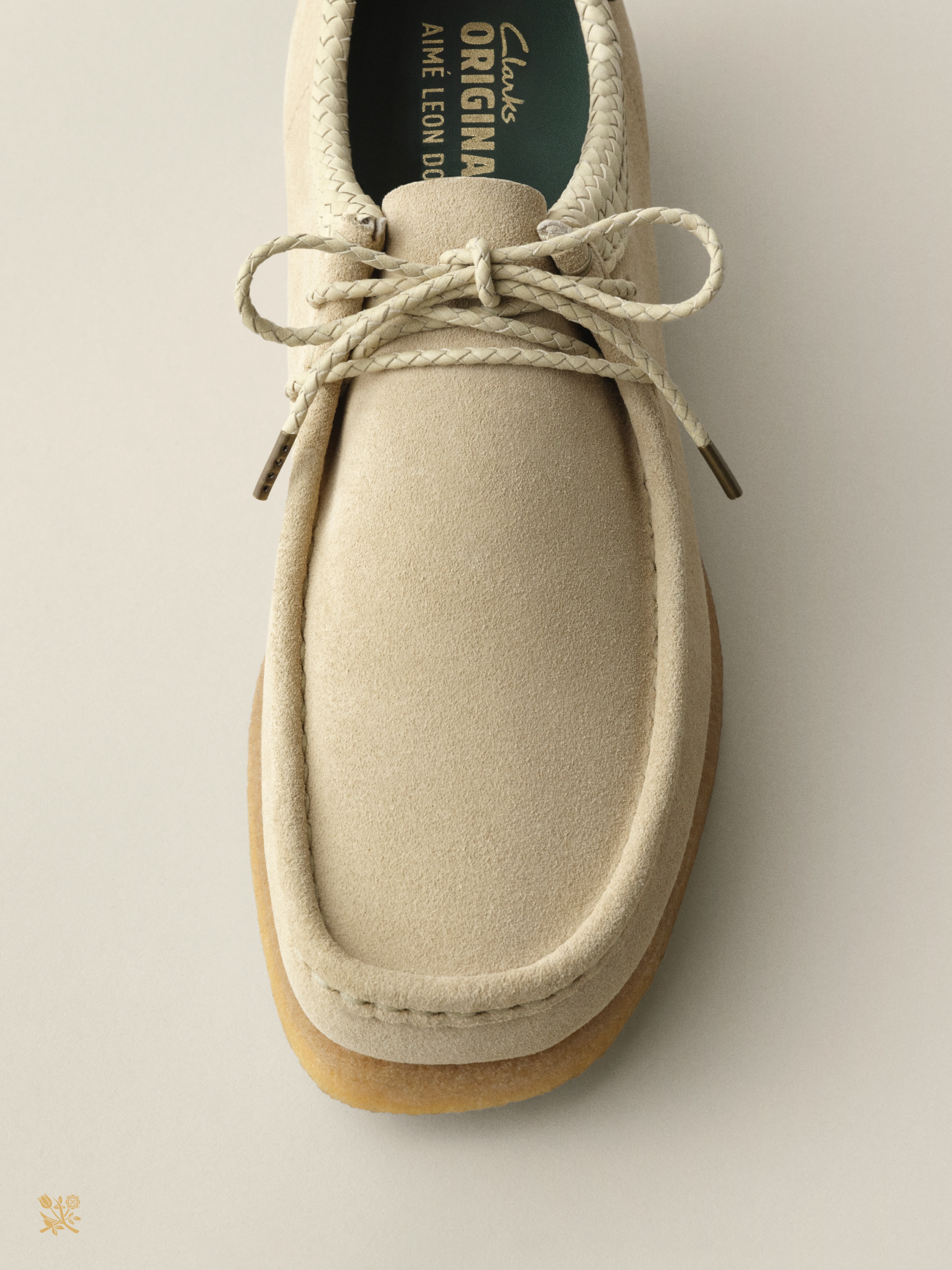 Clarks - Our men's Wallabee Monk. Taking a Clarks archive pattern