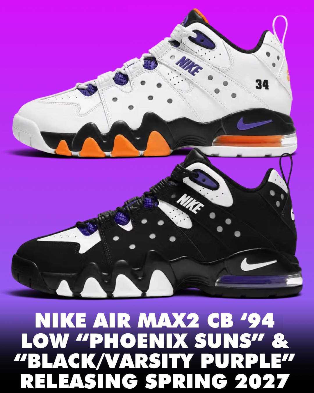 The Nike Air Max2 CB '94 Low extends Spring 2027 lineup in the