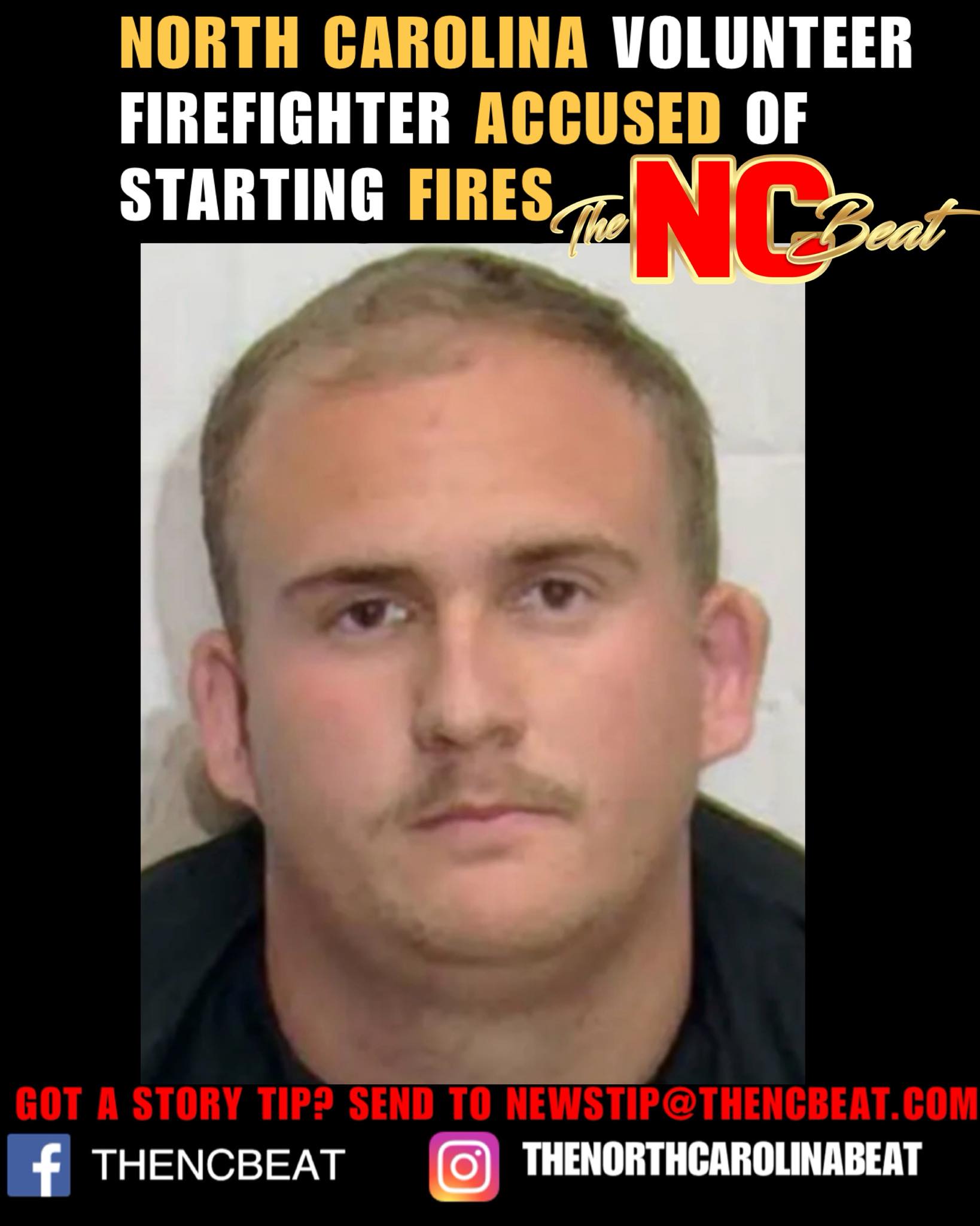 The North - A #NorthCarolina volunteer firefighter, Tanner Reed Sykes ...