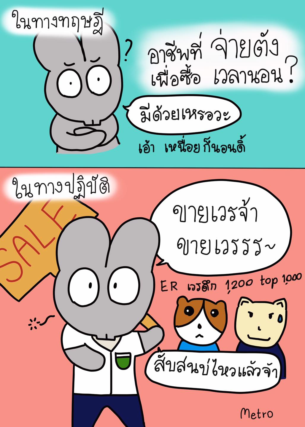 Metro Rabbit - เหตุการณ์สมมุติ. | Facebook