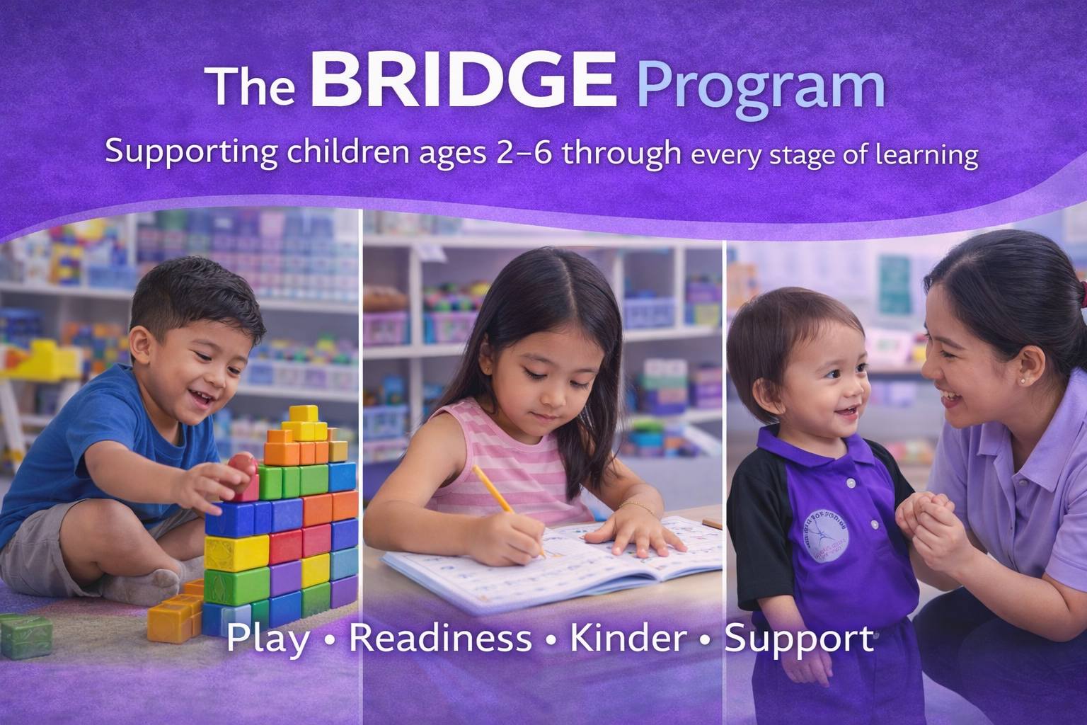 Bridge - The BRIDGE Program Supporting children ages 2–6 years through ...