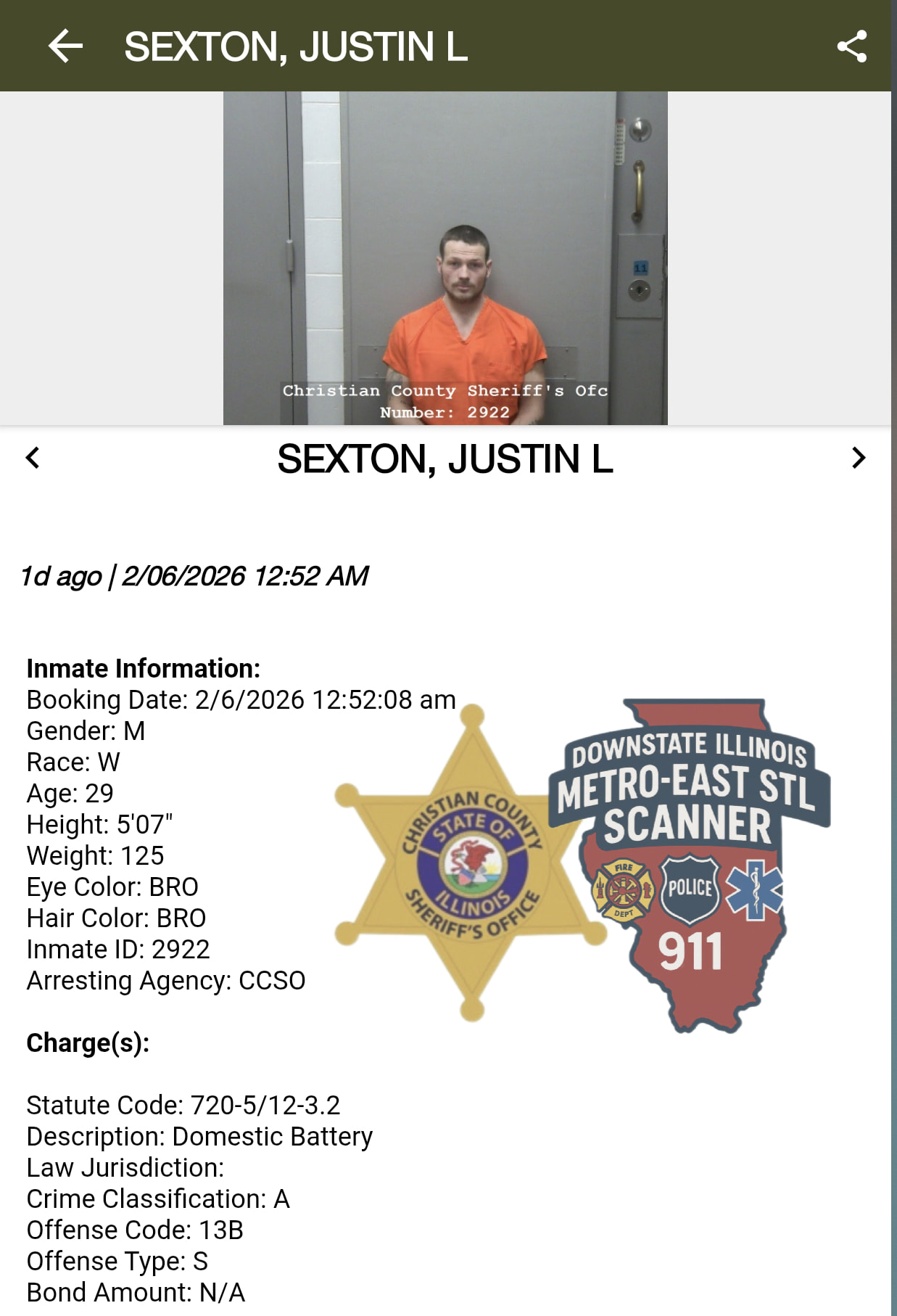 Dow... - Downstate Illinois-Metro East StL Scanner 911-DIMEcom