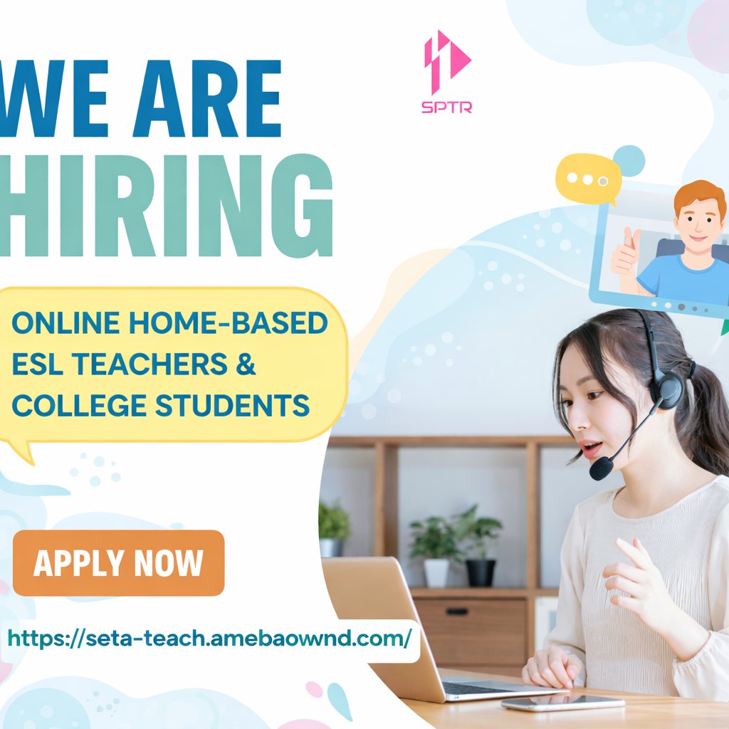 SPTR- Japan - 🚀 WE’RE HIRING! 🌏 Do you love teaching and... | Facebook