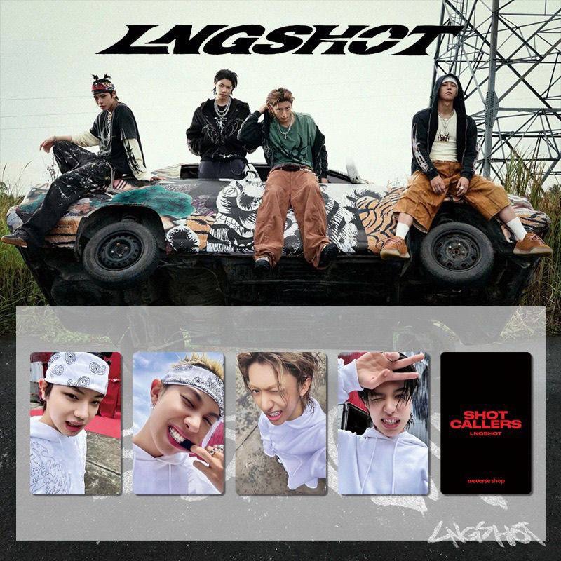 🔥Accept Print🔥 LNGSHOT 《SHOT CALLERS》 Photocard Set Benefits