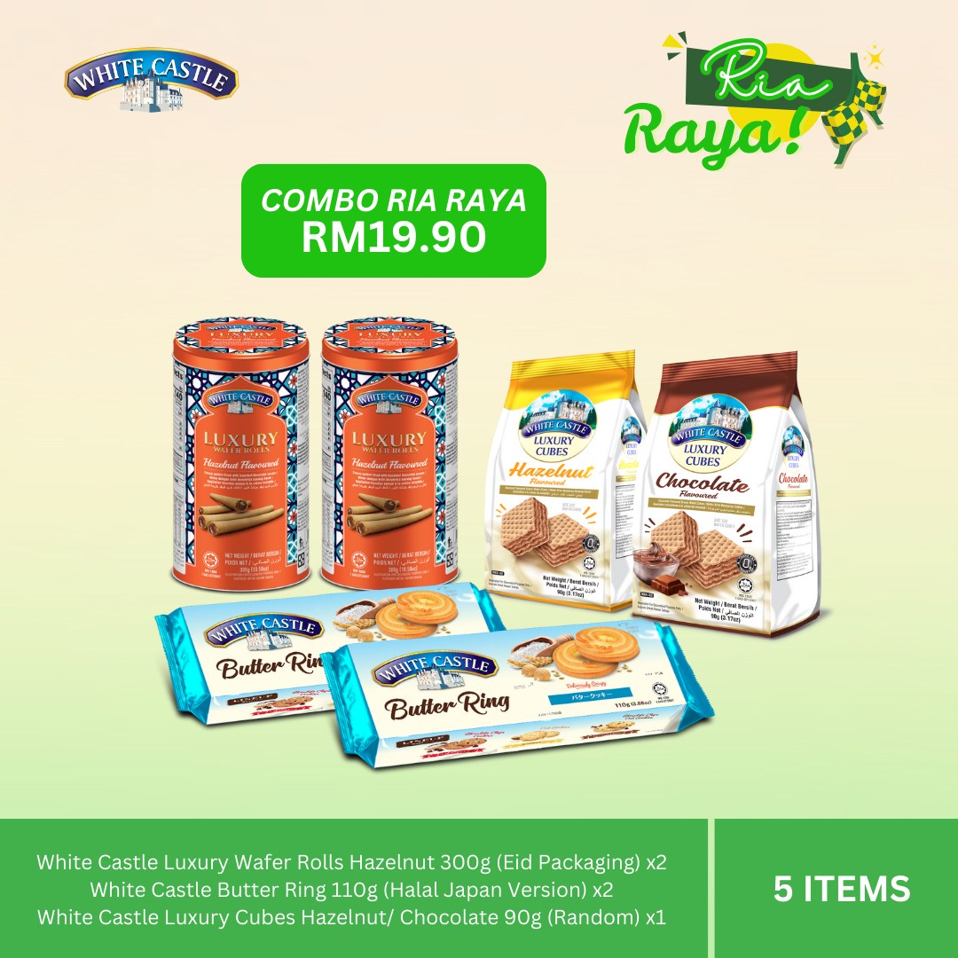 ⚡ NAK DAPAT SEBELUM RAYA?... - White Castle Butter Cookies | Facebook