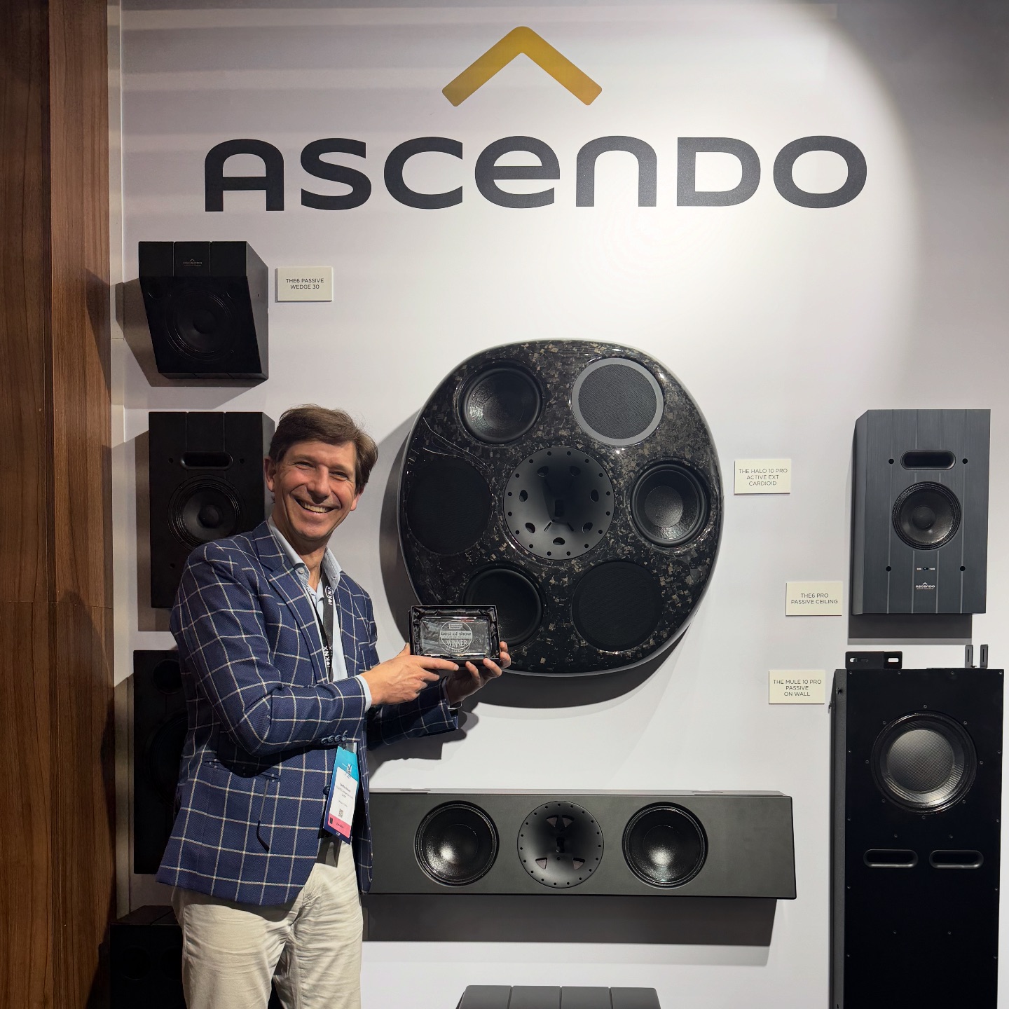 Ascendo - ASCENDO THE HALO 10 wins iSE 2026 Best of Show from ...