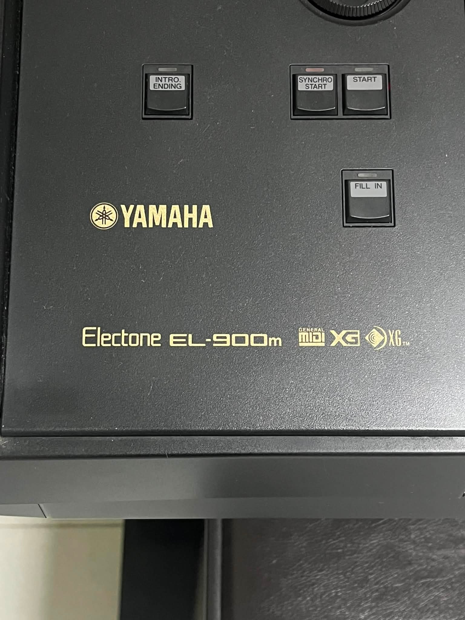 Where to find Electone EL 900 registration menu disc