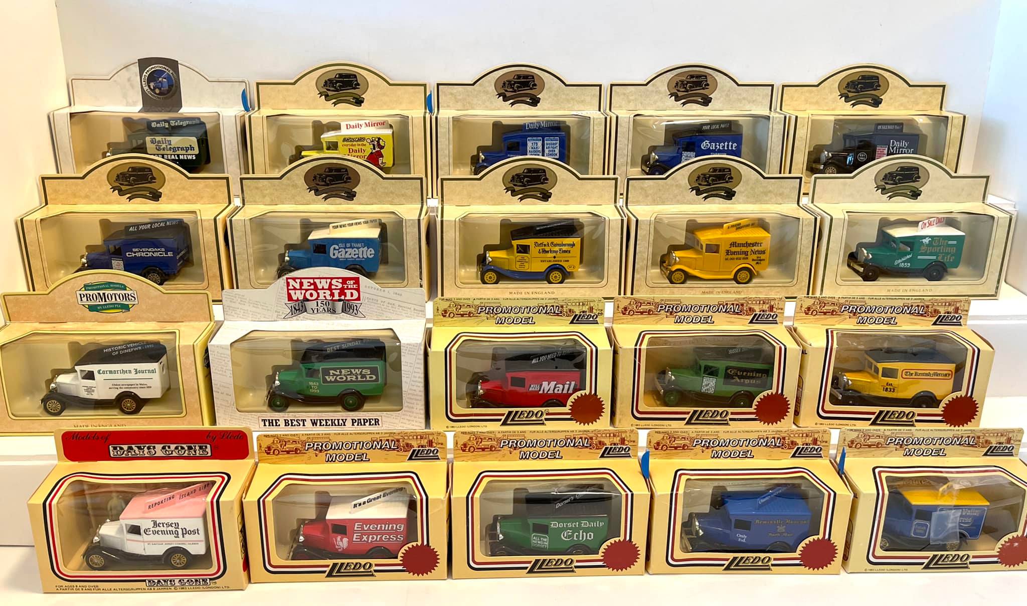 Some of the Lledo Vanguards. For sure not all…..