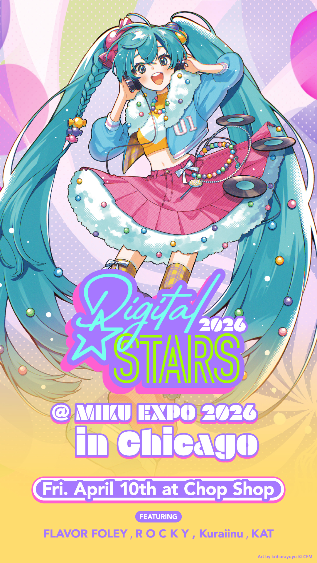 📢Digital Stars @ MIKU EXPO 2026 North America Chicago📢 Tickets