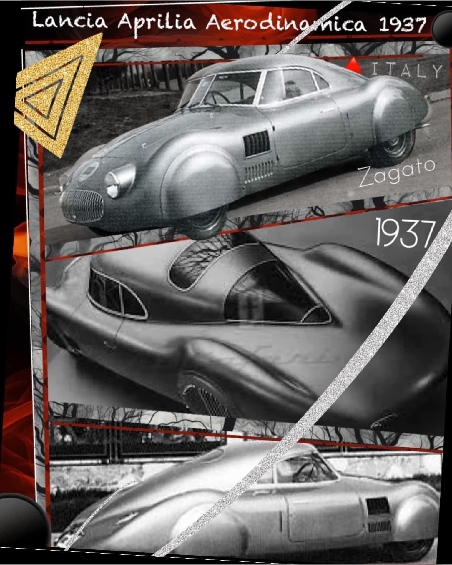 1938 Fiat 1500 Spider MM concept by Zagato