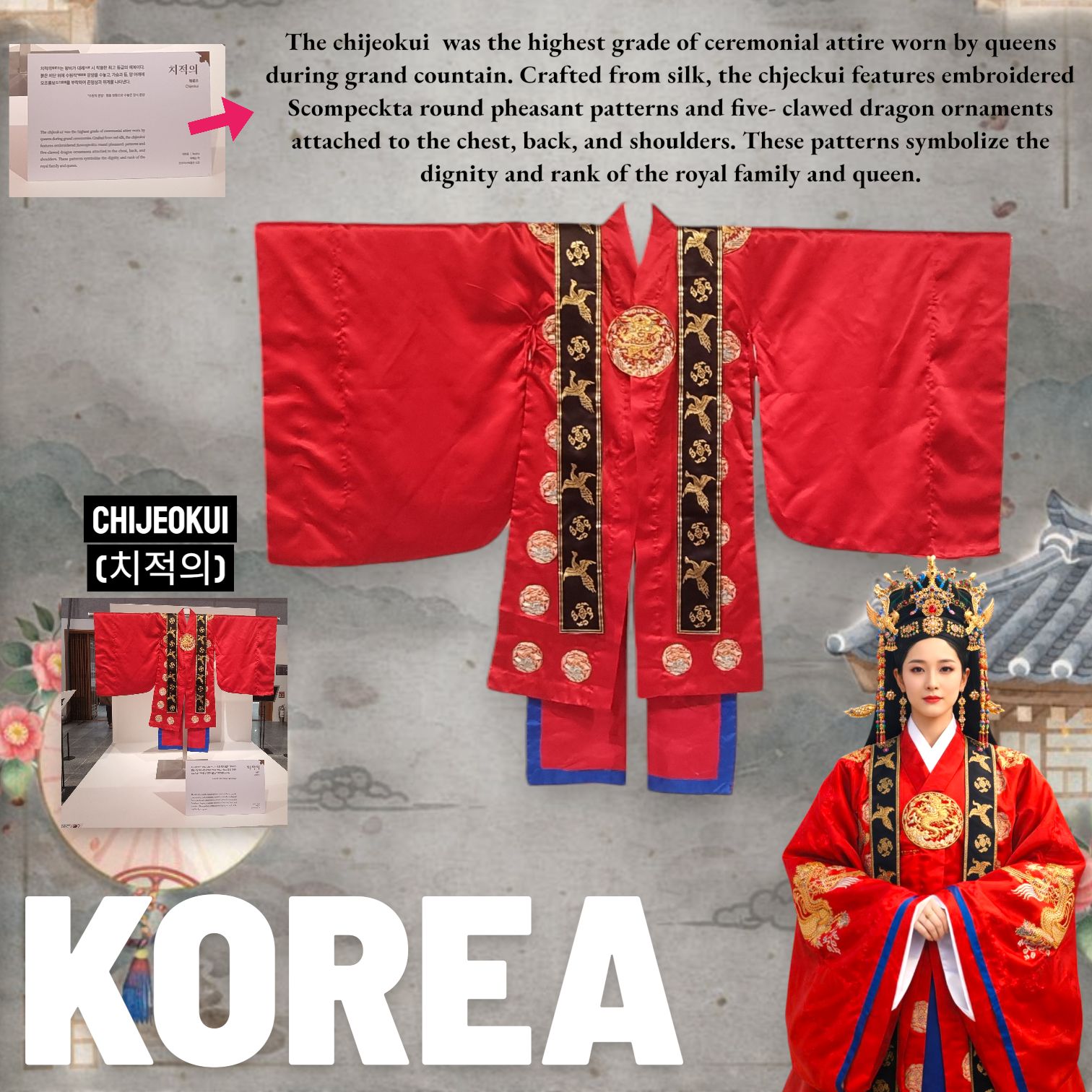 In - 🇰🇷After sharing the royal robe worn by the king, In South Korea is ...
