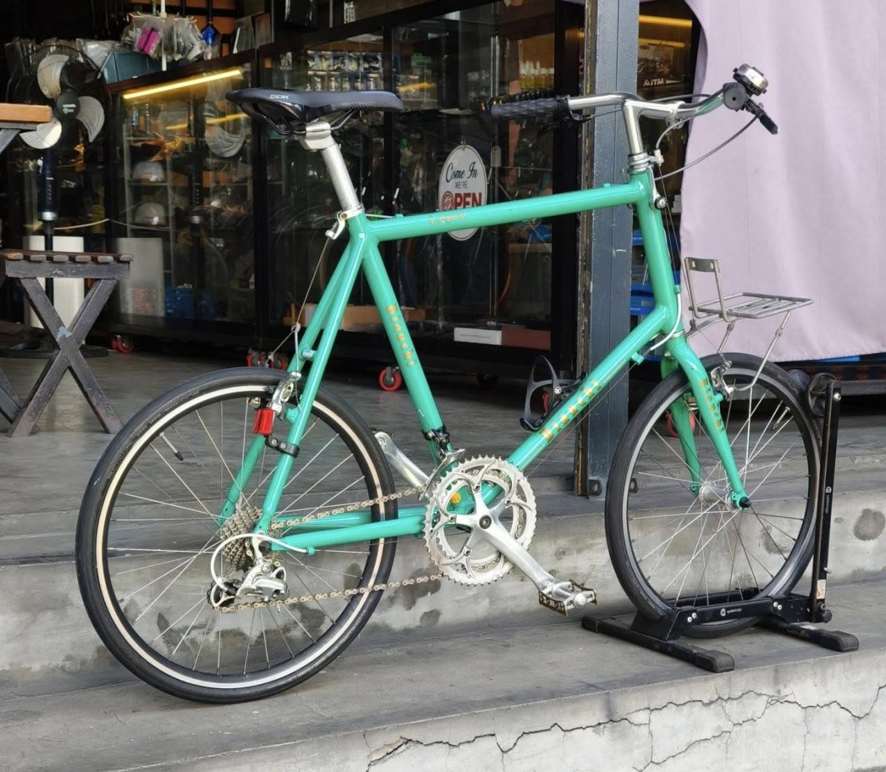 【e_mono_shop】Bianchi Minivelo-8 Lepre 💚 BIANCHI LEPRE – PREOWNED 💚 A timeless Mini Velo that still