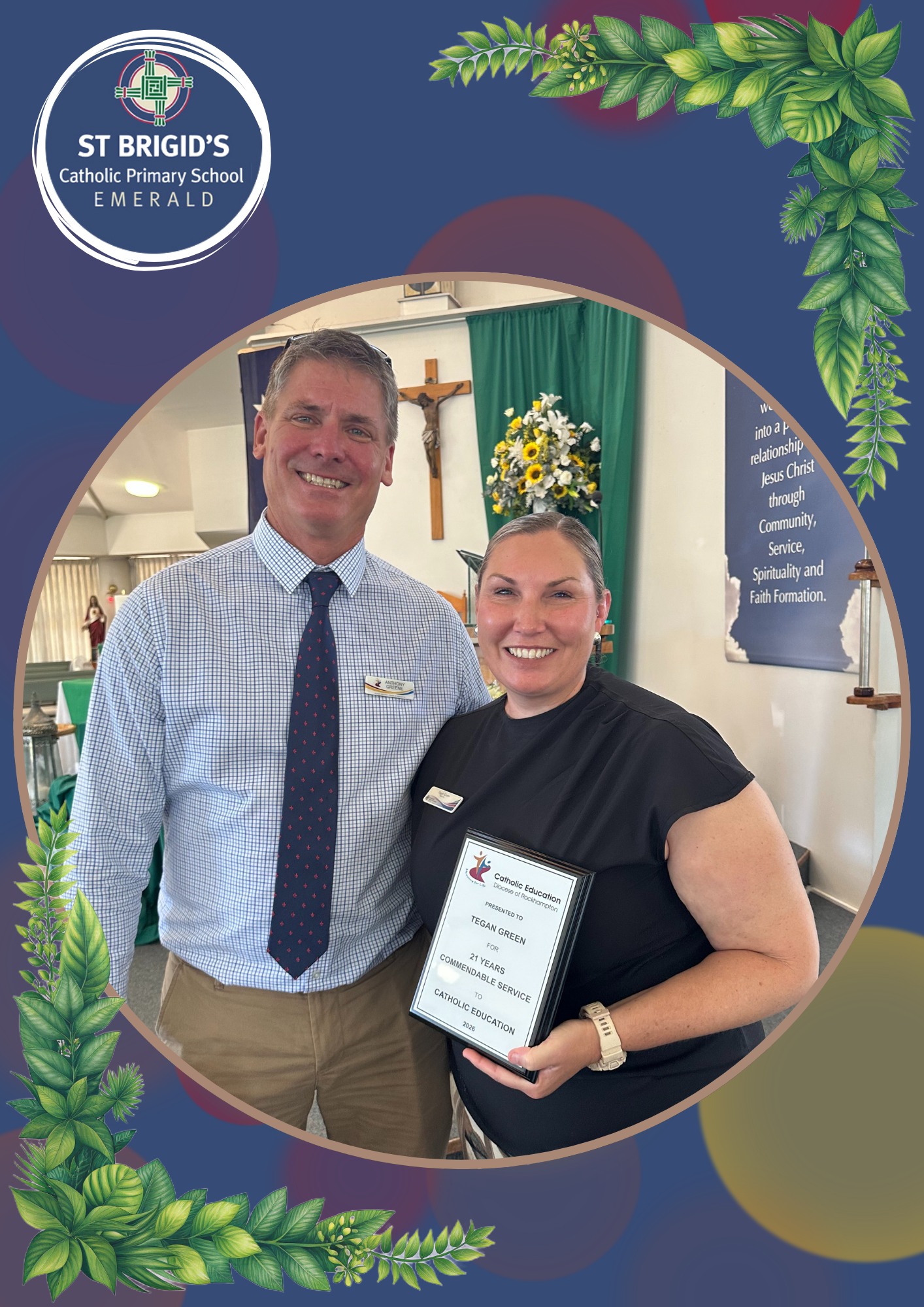 St - ~ Congratulations, Mrs Green ~ Last week, our new Assistant ...