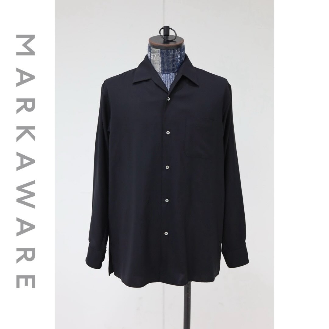 MARKAWARE 26SS☆新作発売！】 MARKAWAREより新作ITALIAN OPEN COLLAR