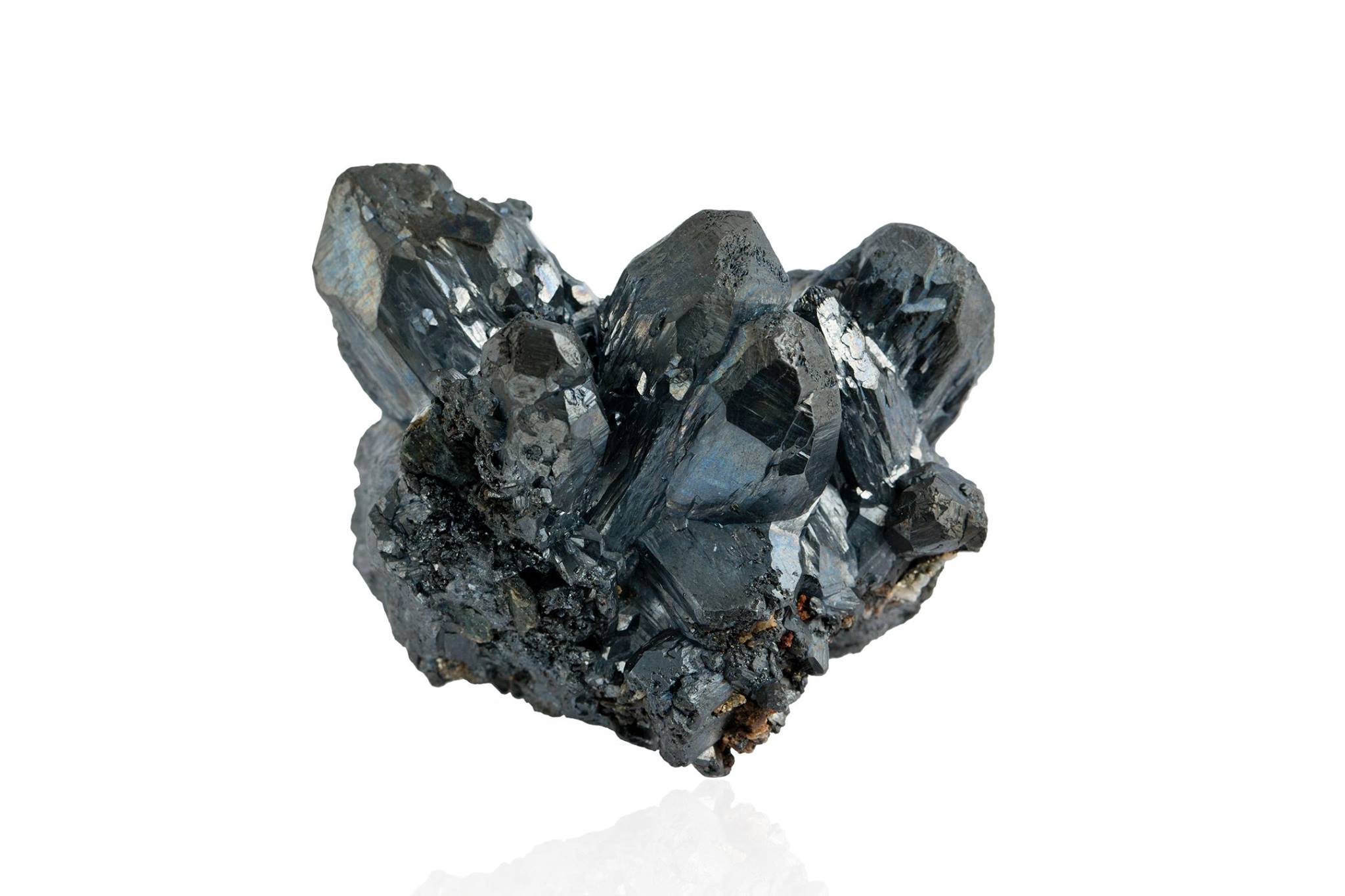 Chalcocite - mim 194 - England Levant Mine, Kernow (Cornwall) Cu2S