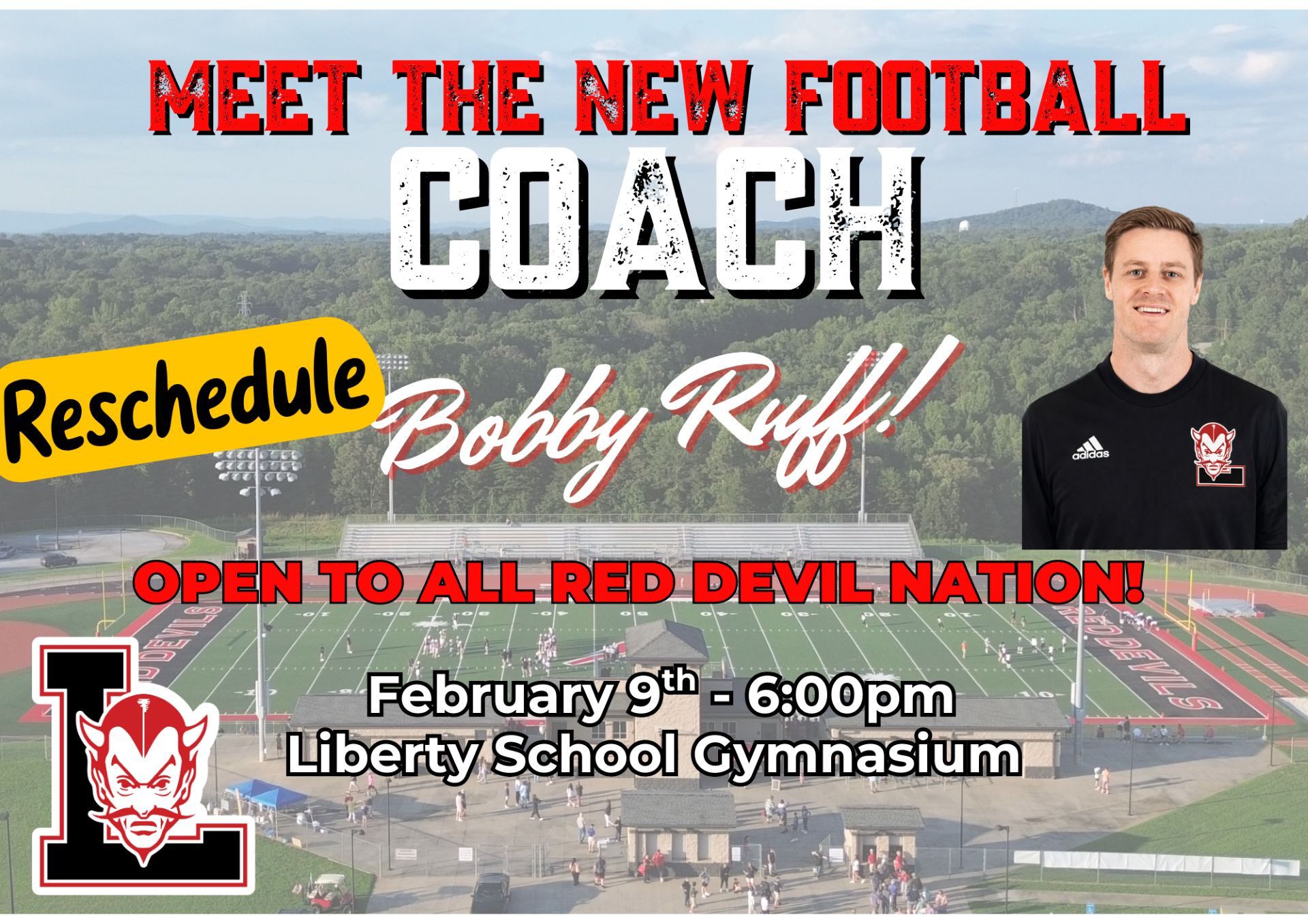 Liberty - Red Devil Nation: The meet and greet with new Head Football ...