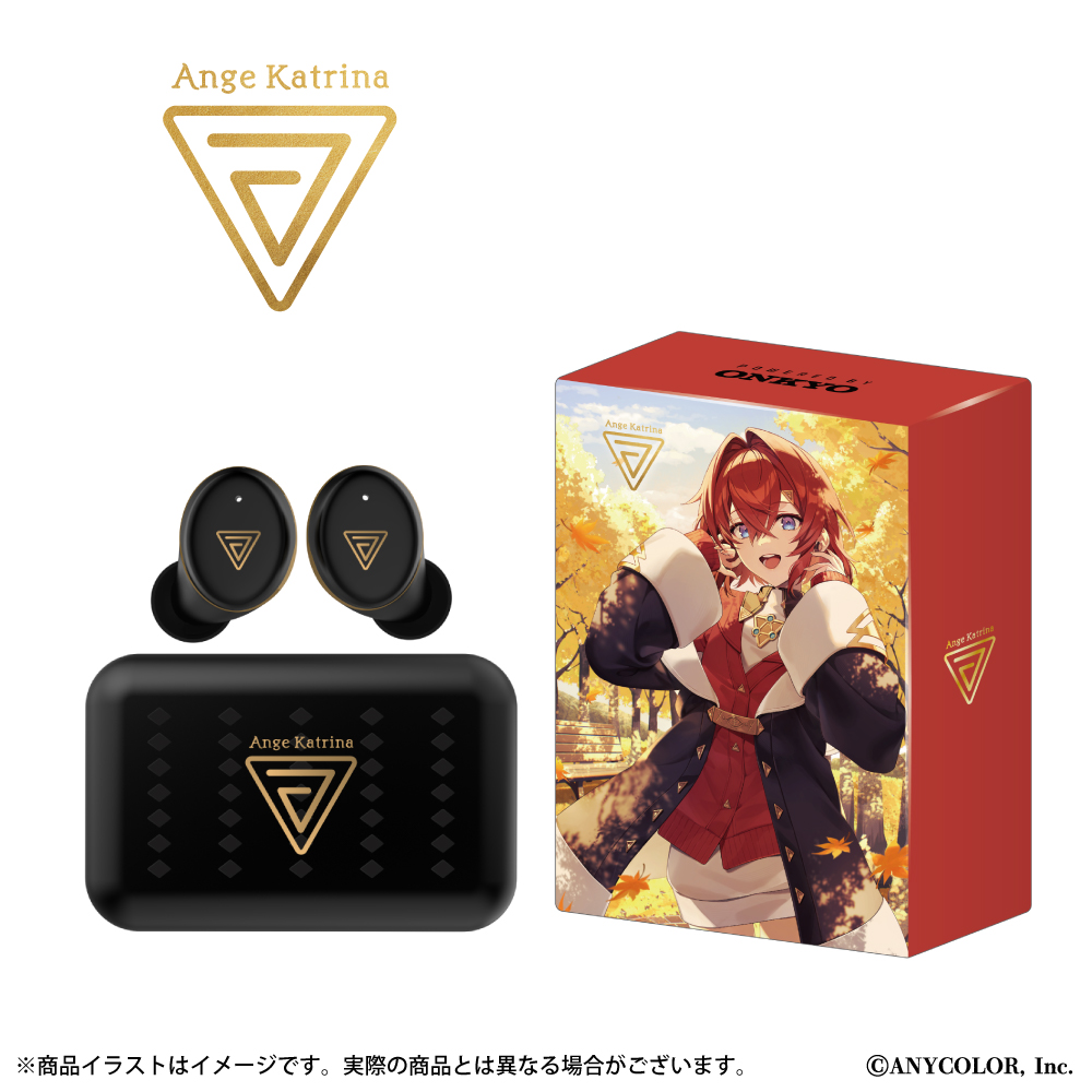 代購」[日版] ONKYO DIRECT x NIJISANJI アンジュ・カトリーナ耳機CP