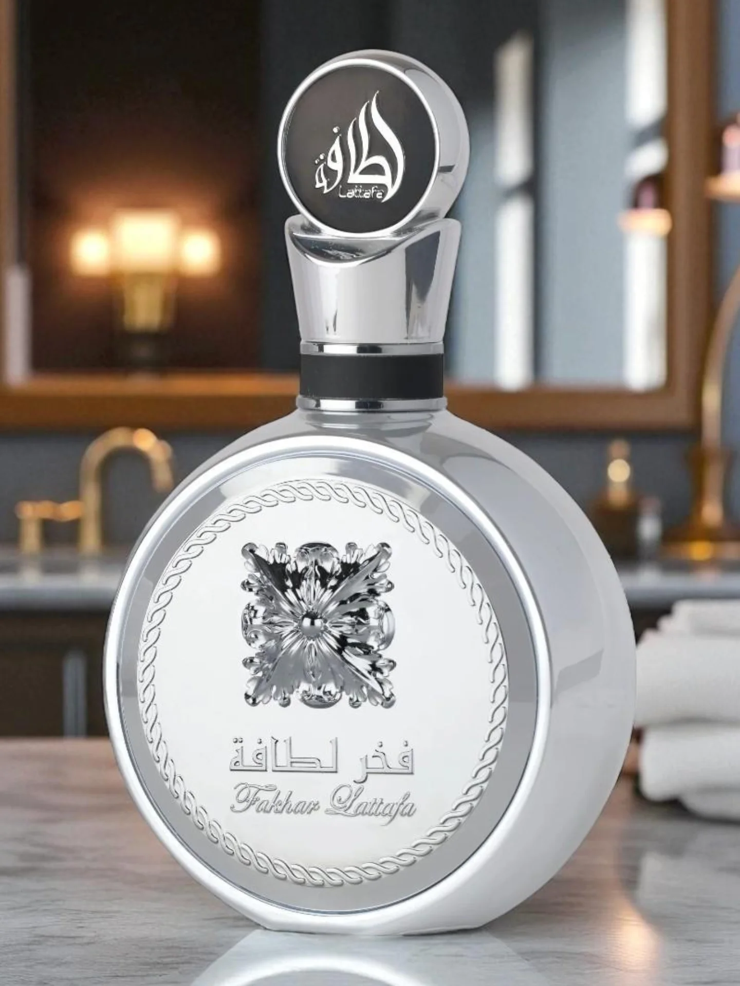 Lattafa Fakhar Platin – Unisex EDP (3.4oz) ✨ Price: $500 Discover 