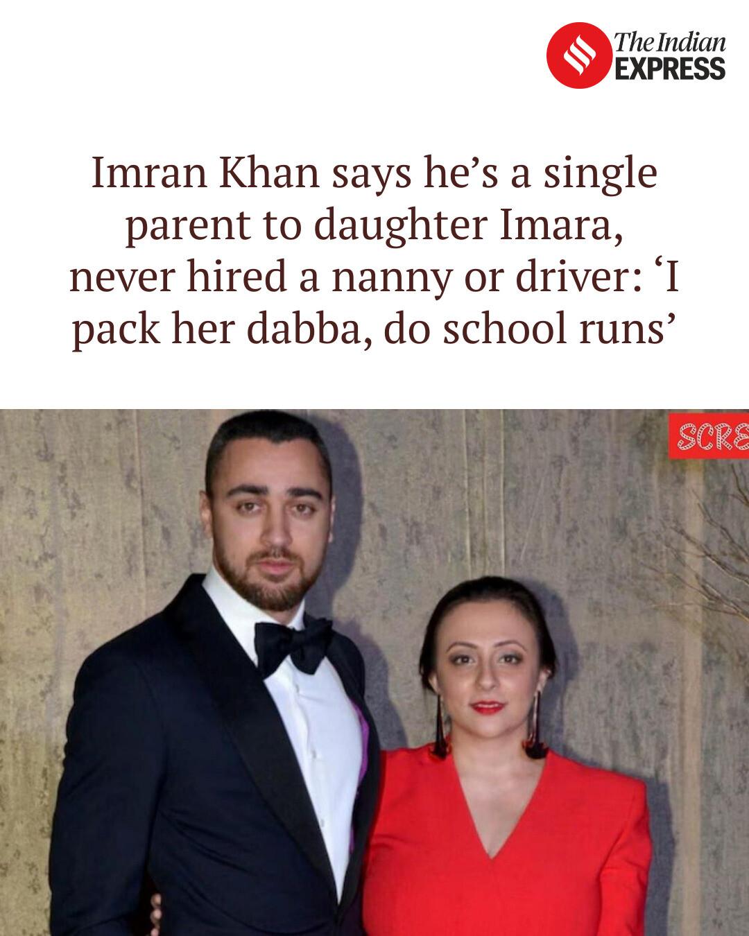 Indian Express - Imran Khan says he’s a single parent to... | Facebook