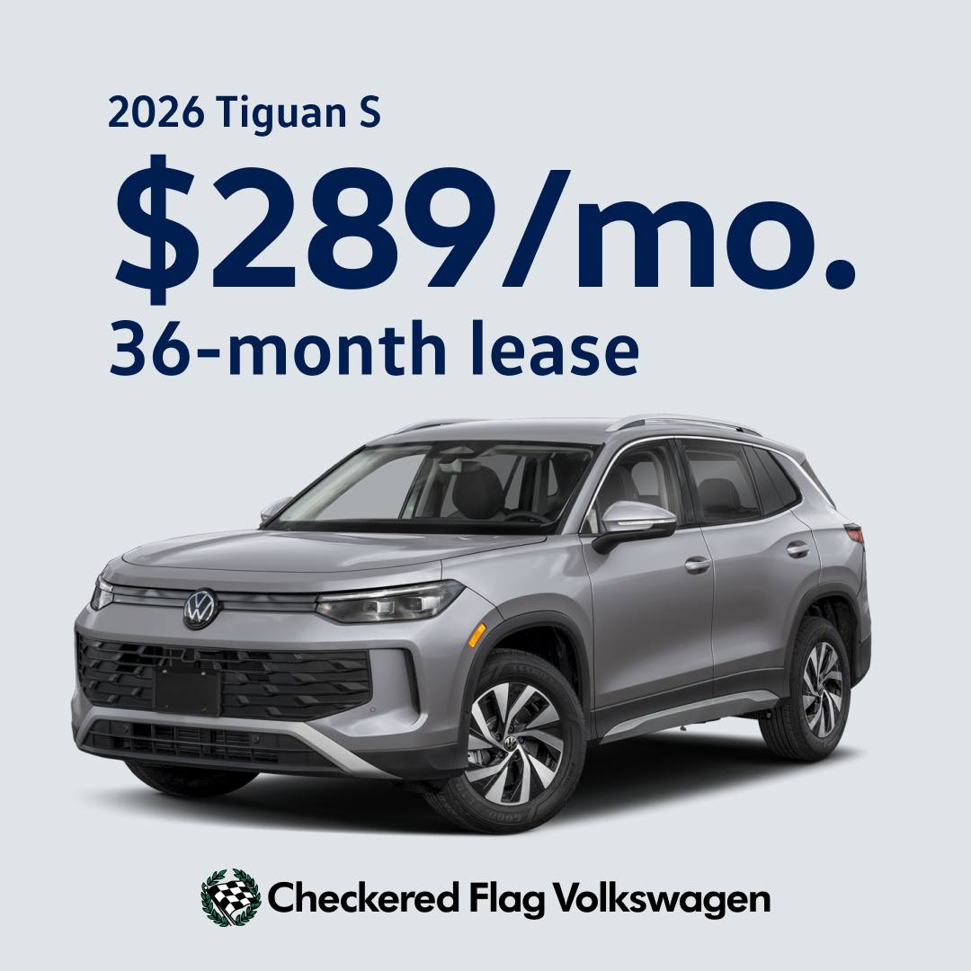 Checkered - New year. New Tiguan. New adventures. Introducing the 2026 ...