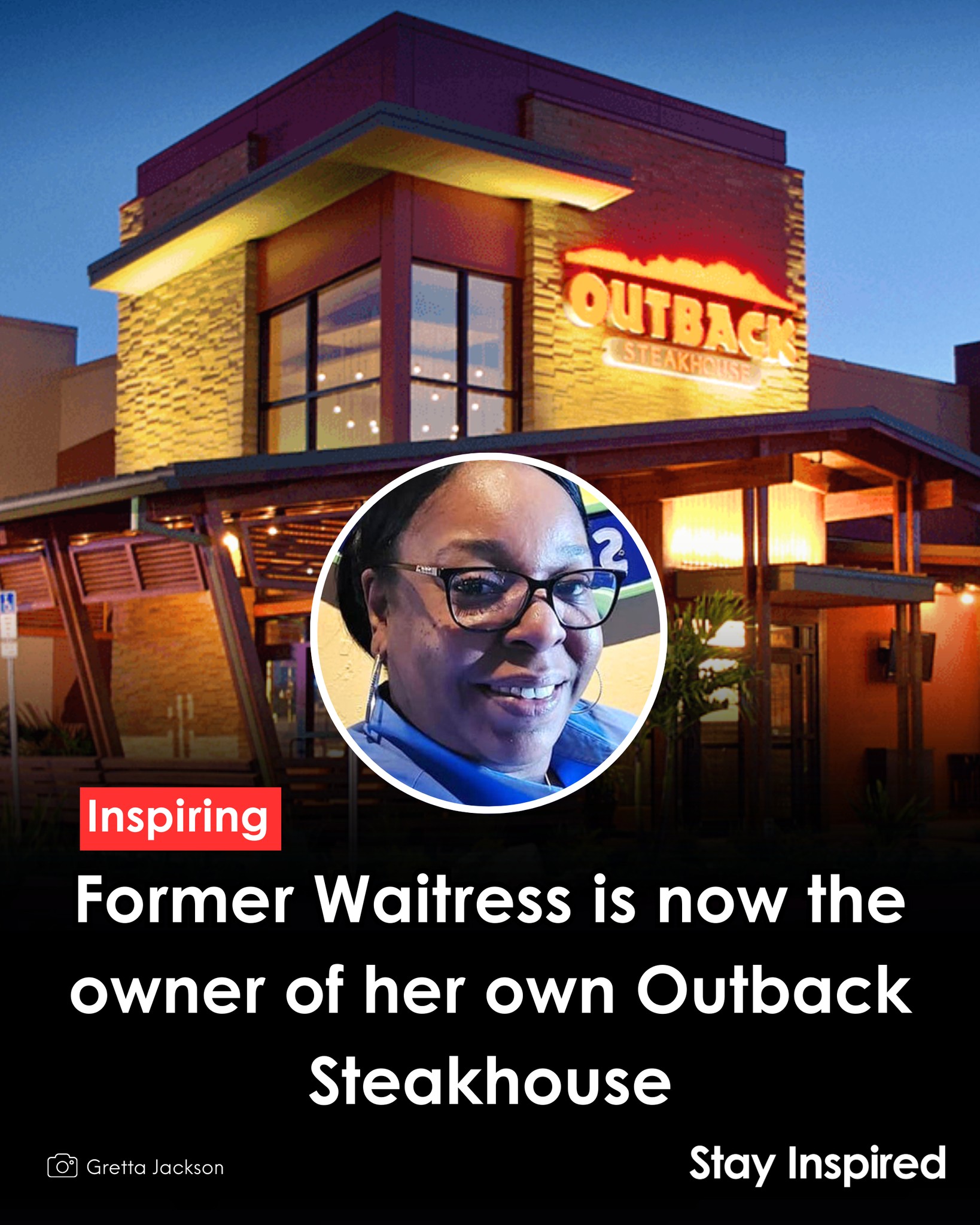 Daniel - From Server to Owner: Gretta Jackson Makes Outback Steakhouse ...