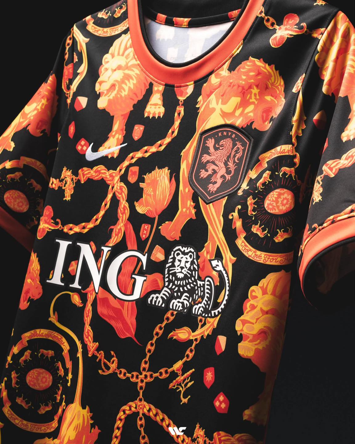 🇳🇱 Netherlands x Patta 2026 Pre-Match Jersey 🟠 Patta takes the