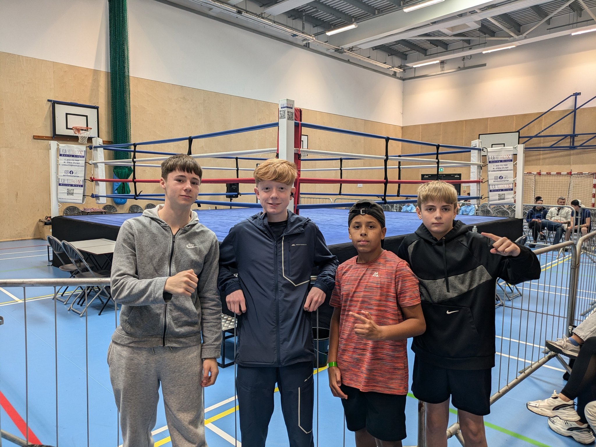 Ashfield - 4 out today on the Lions Den ABC show in Newark.. Connor and ...