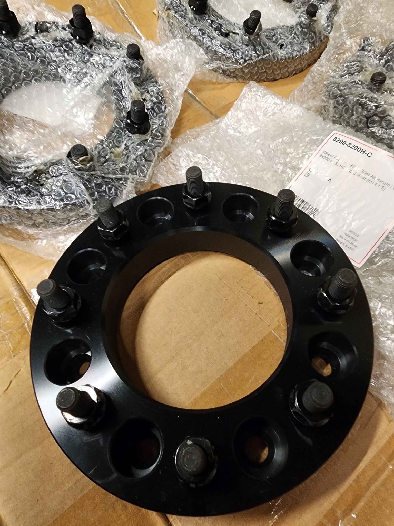 2 Pc 32mm Wheel Spacers 5x114.3 - Hubcentric 67.1mm Bore, 1.25" Thick, Silver
