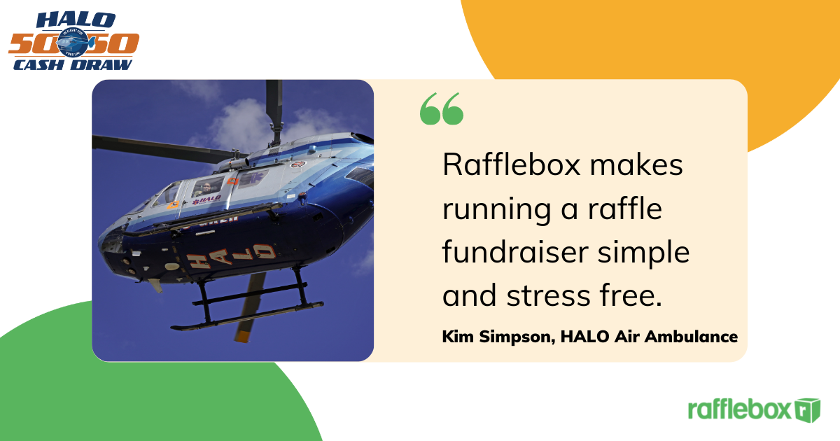 Rafflebox - The funds raised by HALO Air Ambulance through...