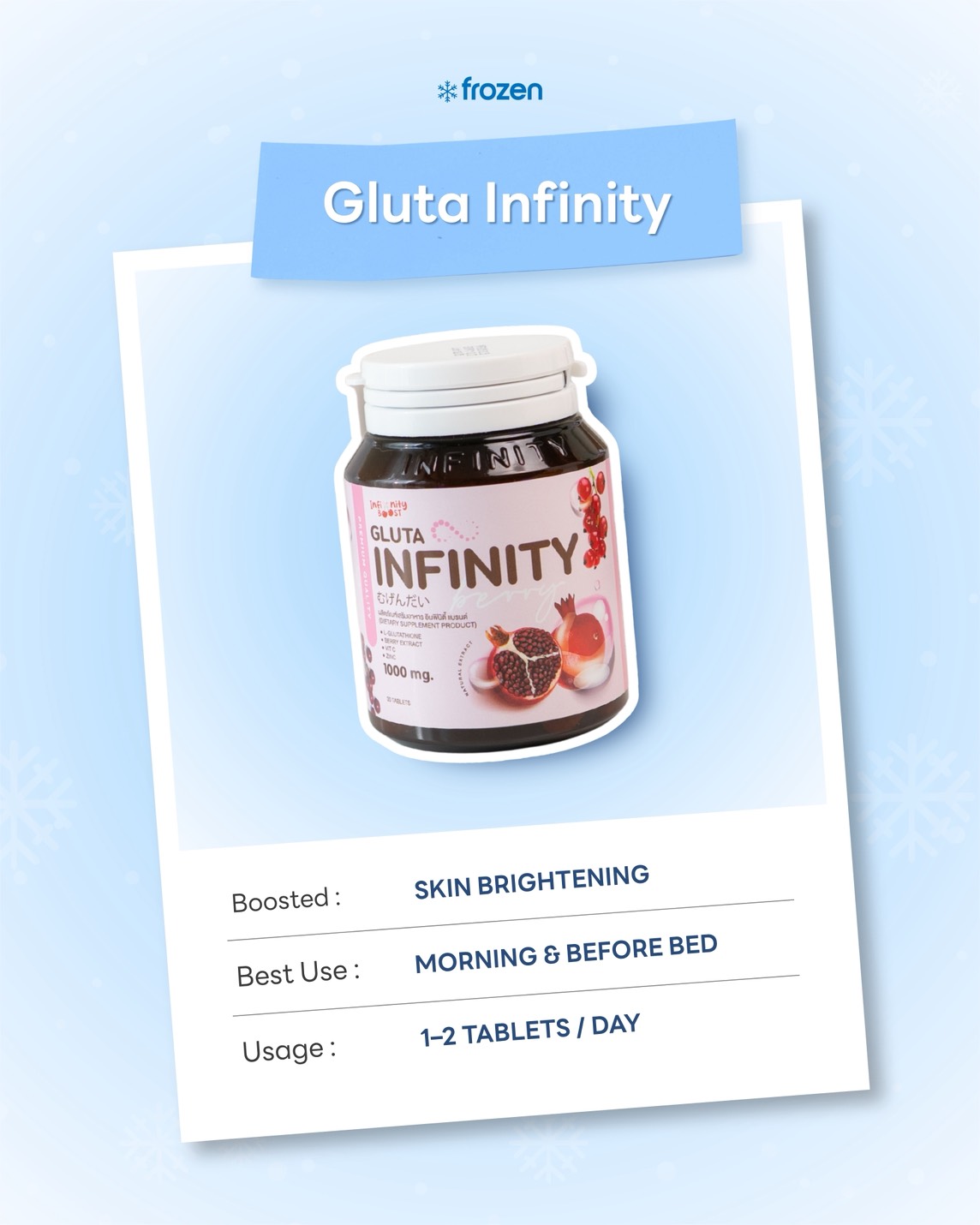 ☃️✨ Don't Miss Out on Frozen's Best Sellers ✨ Beauty starts with the right essentials. 💙 Discover the products our customers keep coming back for: ❄️ Frozen Collagen Plus+ ❄️ Frozen Detox
