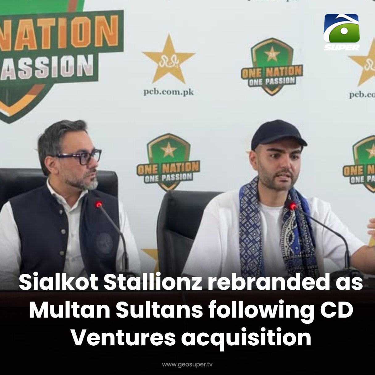 Geo - Stallionz transform into Sultans! 🏏🔥 Read More: https://www ...