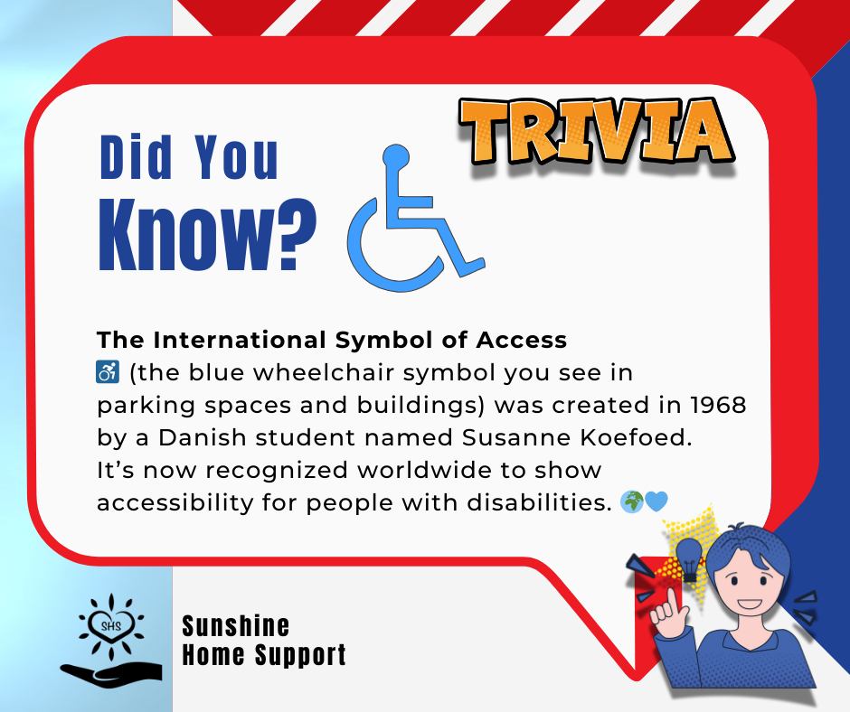 ♿ Trivia Thursday with Sunshine... - Sunshine Home Support | Facebook