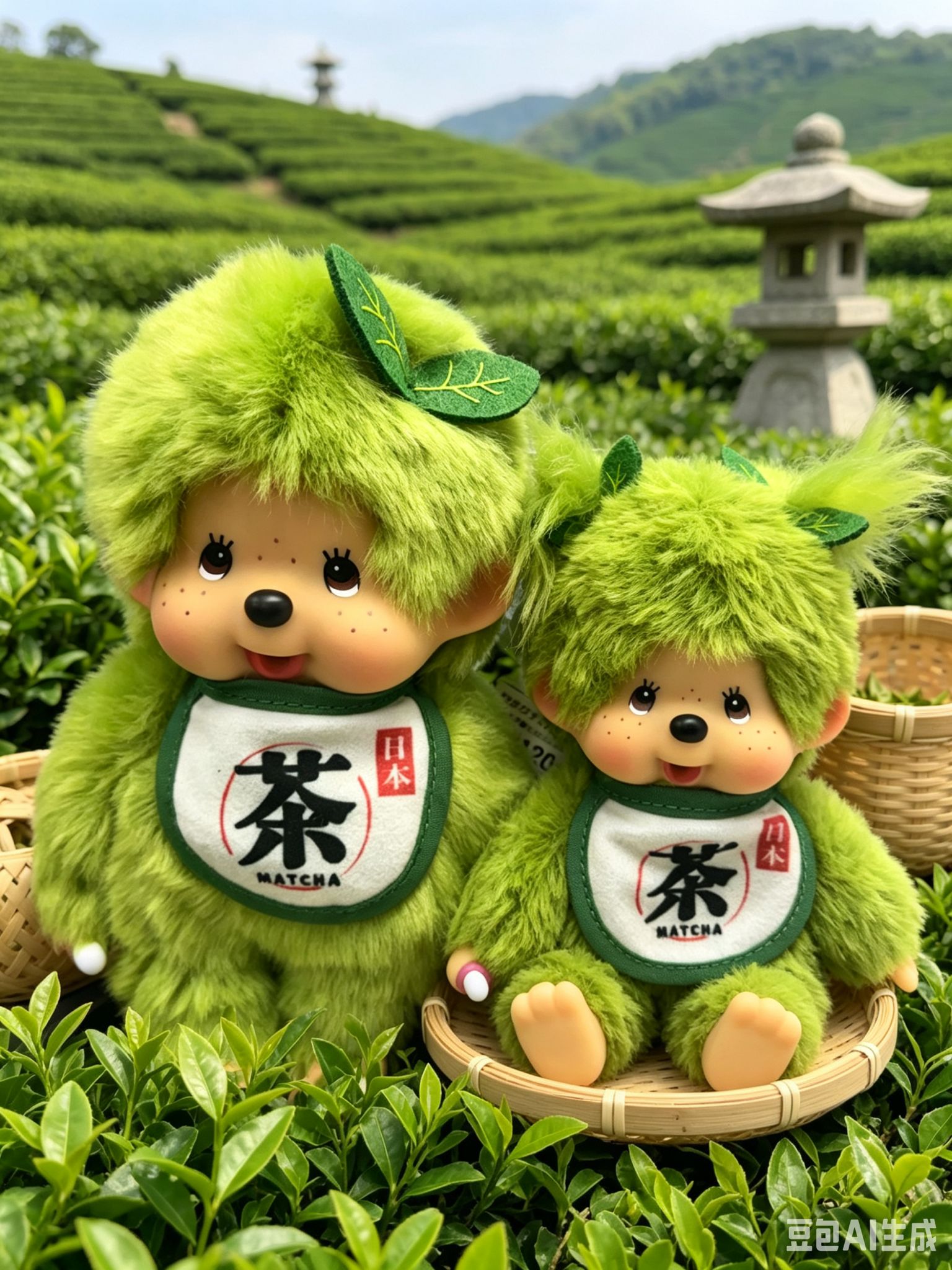 Mimi - 💥💥 【RARE - Cat Poncho Monchhichi】 💥💥 Monchhichi XL