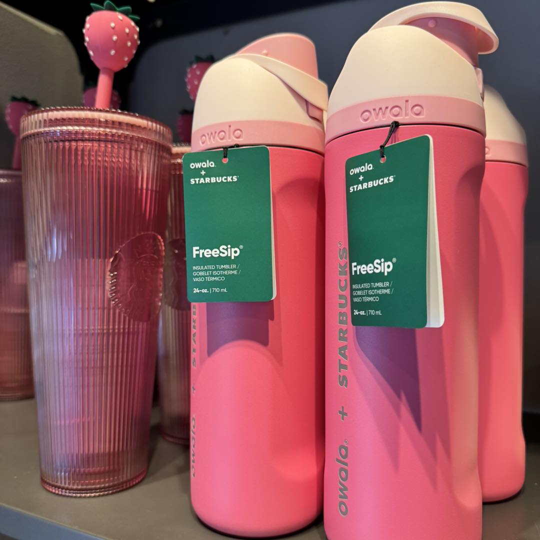 限定品 Starbucks Owala FreeSip 710ml ピンク Starbucks Owala