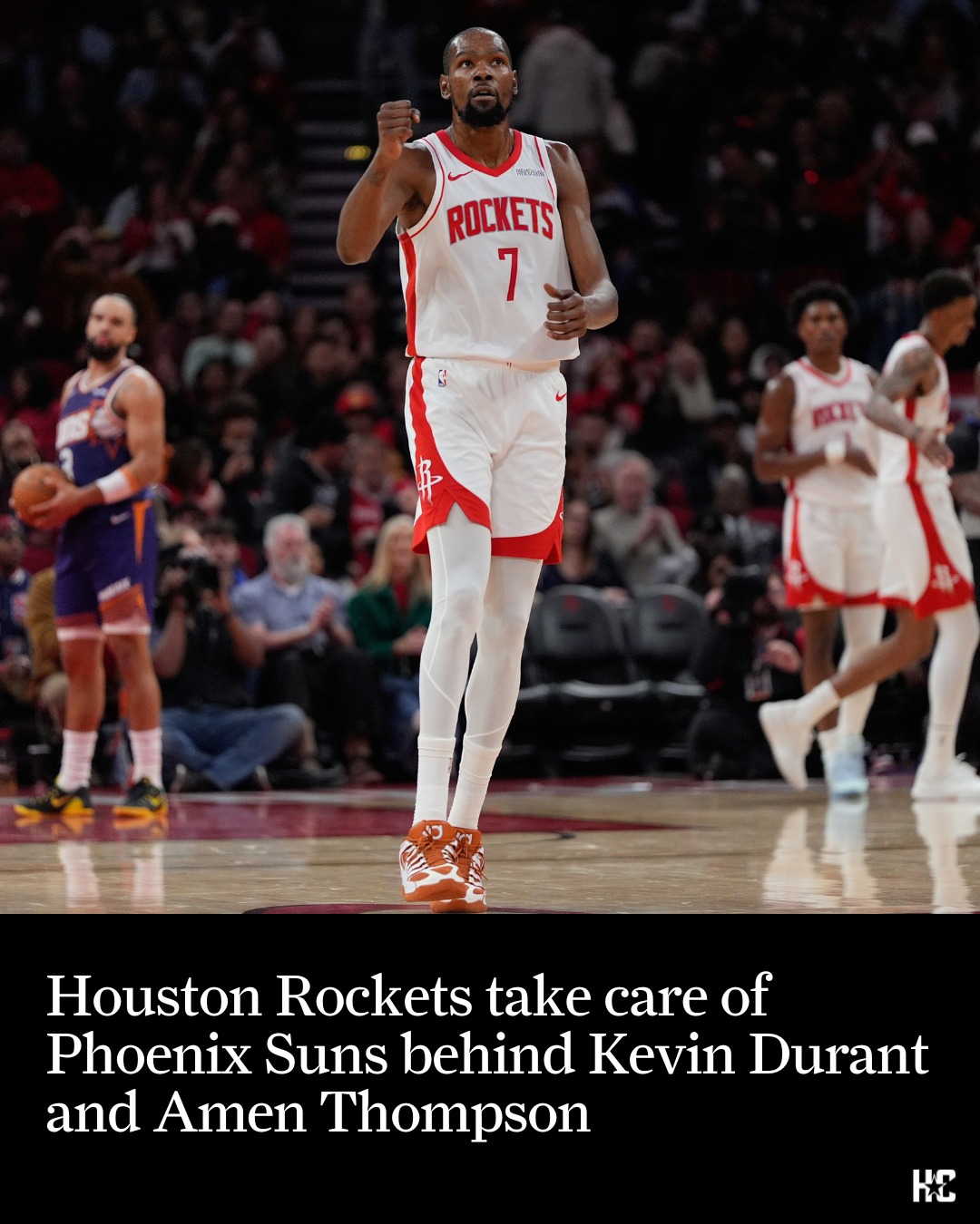 Houston - The Houston Rockets put on an offensive show on Friday night ...