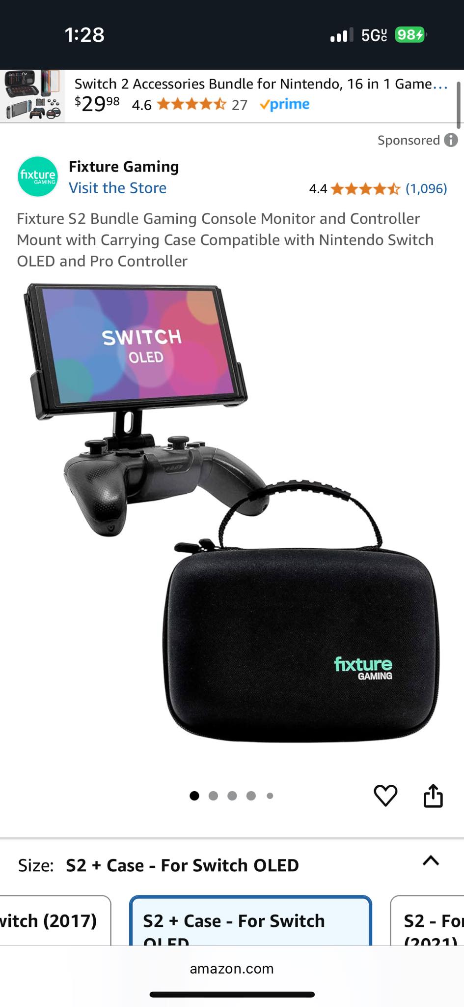 Anyone know if the NEX has switch 2?