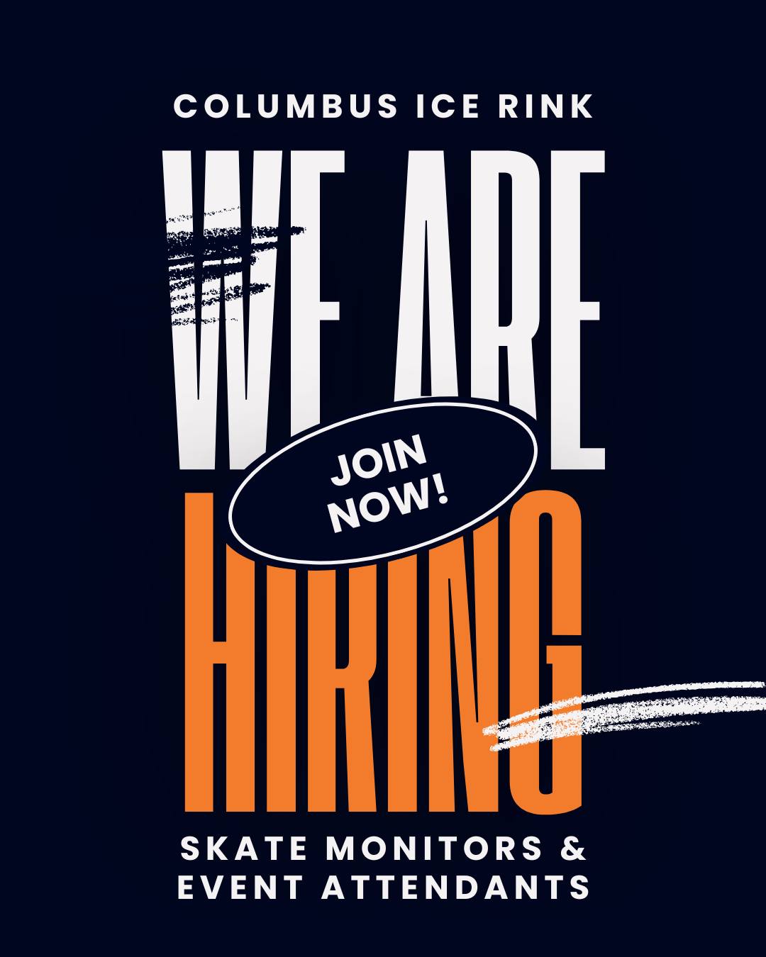 ⛸️ Now Hiring at the Columbus Ice... - Columbus Ice Rink | Facebook
