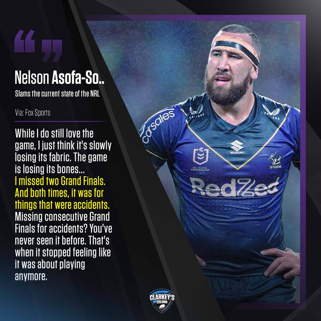 Clarkey's Rugby League... - Clarkey's Rugby League Column