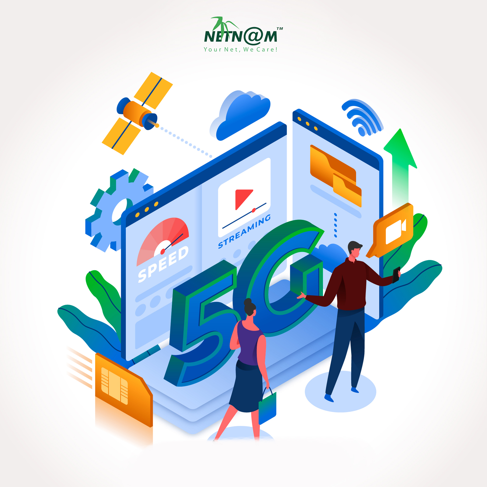 NetNam - 🎥 Giải pháp Internet không dây chuyên dụng cho... | Facebook
