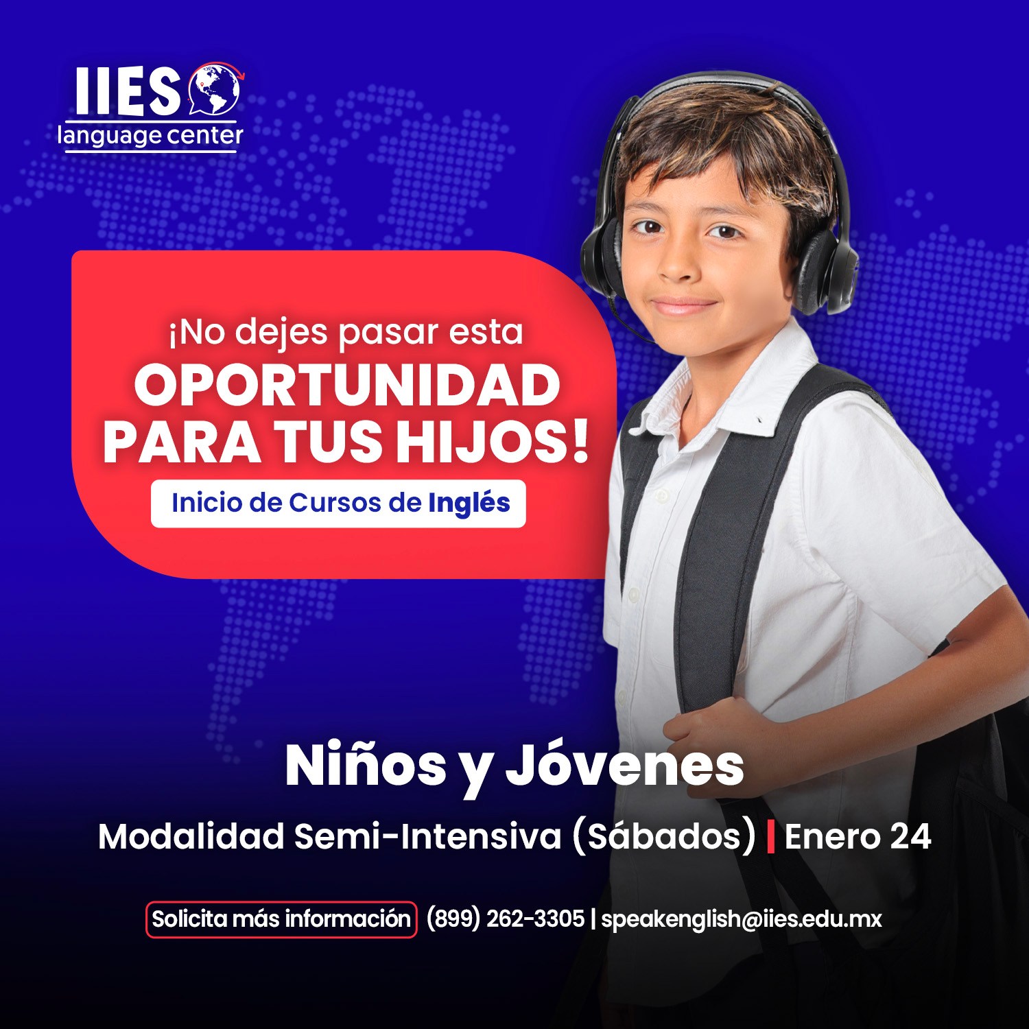 🌍 Aprende inglés sin importar dónde... - IIES Language Center | Facebook