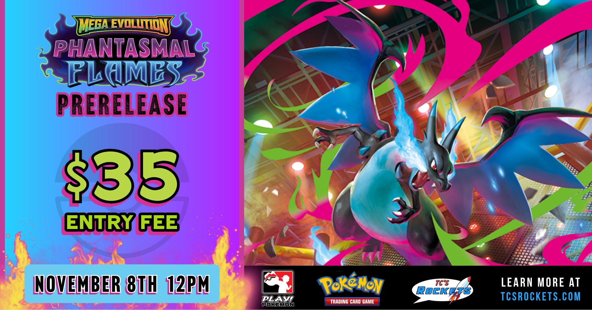 TC's Rockets - 🚀💥 Phantasmal Flames Prerelease 💥🚀... | Facebook