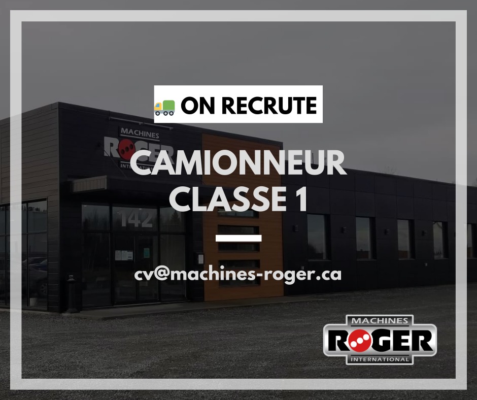 Machines Roger International | Val-d'Or QC