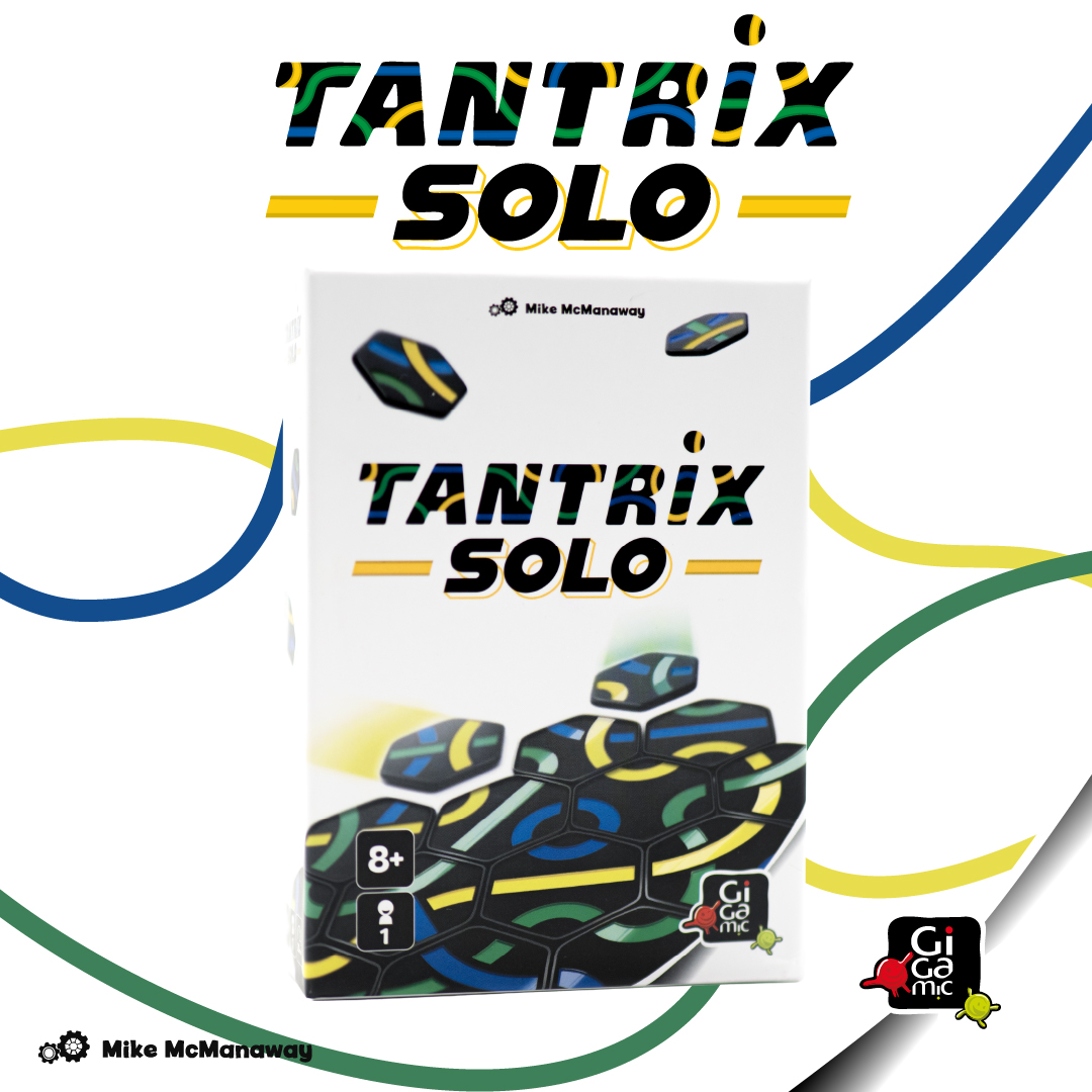 GIGAMIC Stratégie Tantrix | À partir de 6 ans | 1 à 6 joueurs | 30 minutes