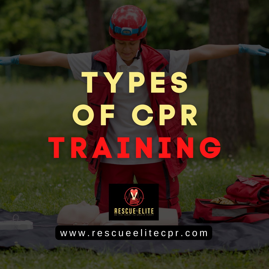 Rescue Elite - 📝 There are several types of CPR training... | Facebook
