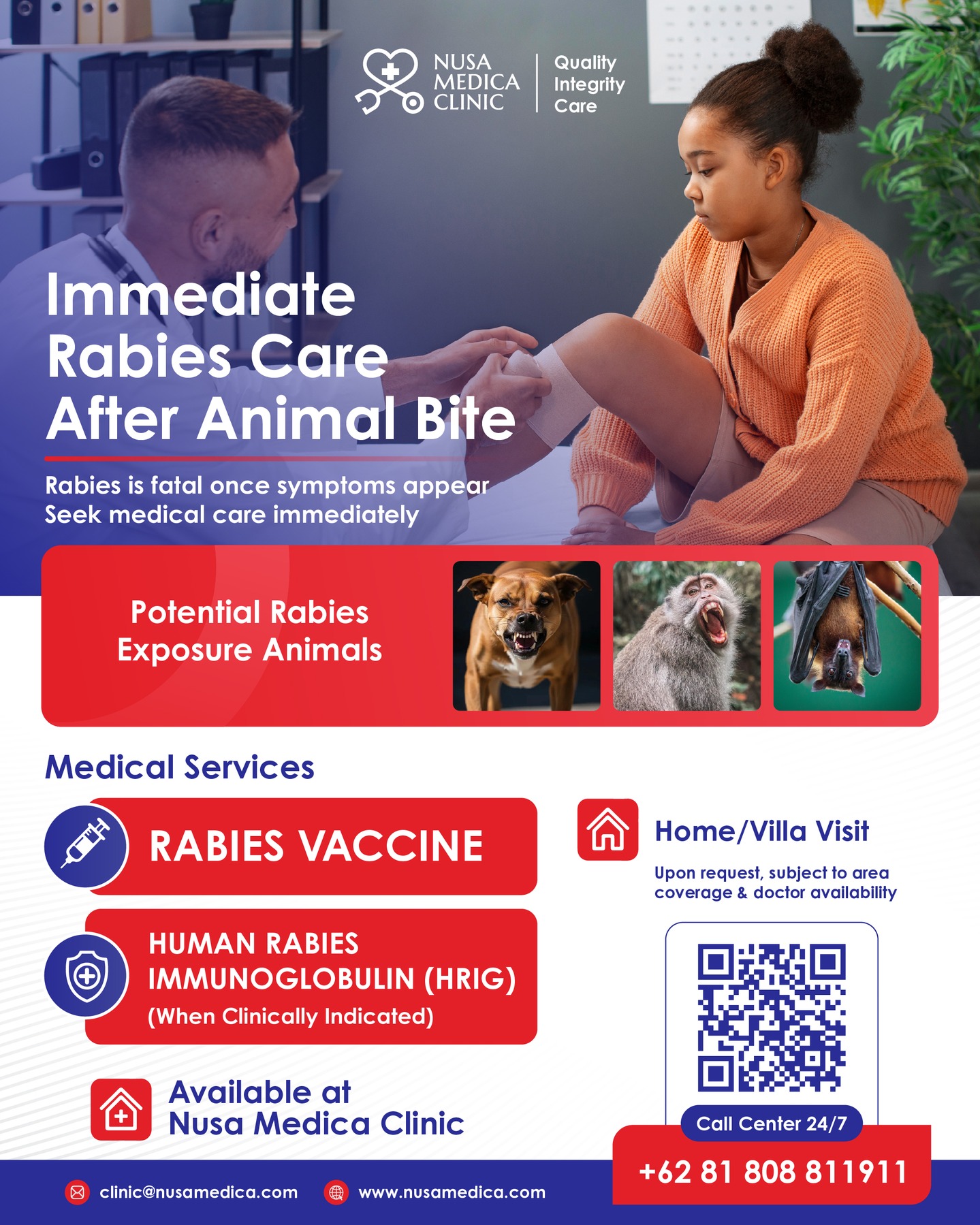 Nusa - IMMEDIATE RABIES CARE AFTER ANIMAL BITE Available at Nusa Medica ...