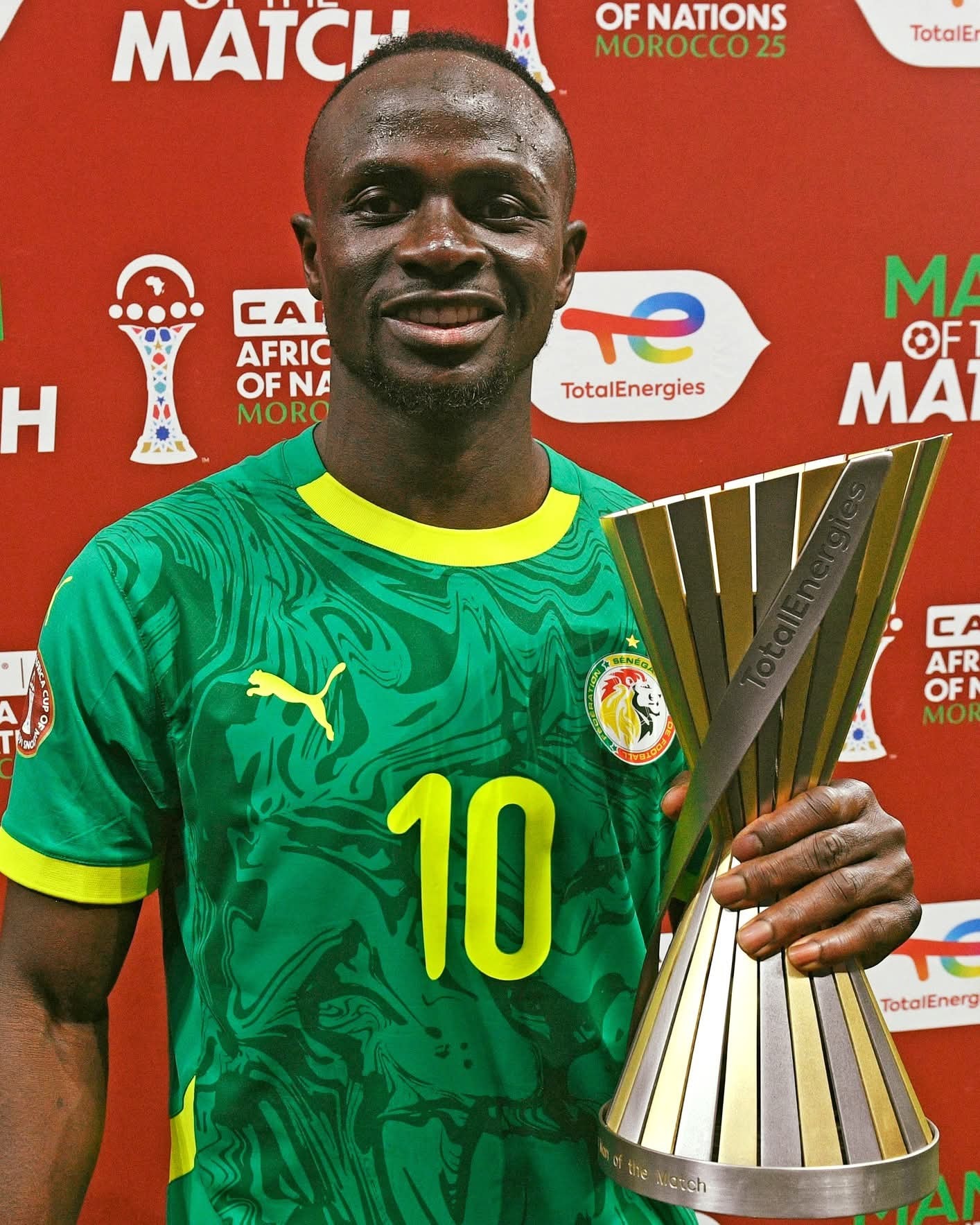 Football - 🚨OFFICIAL! Sadio Mané is voted BEST PLAYER of the CAN