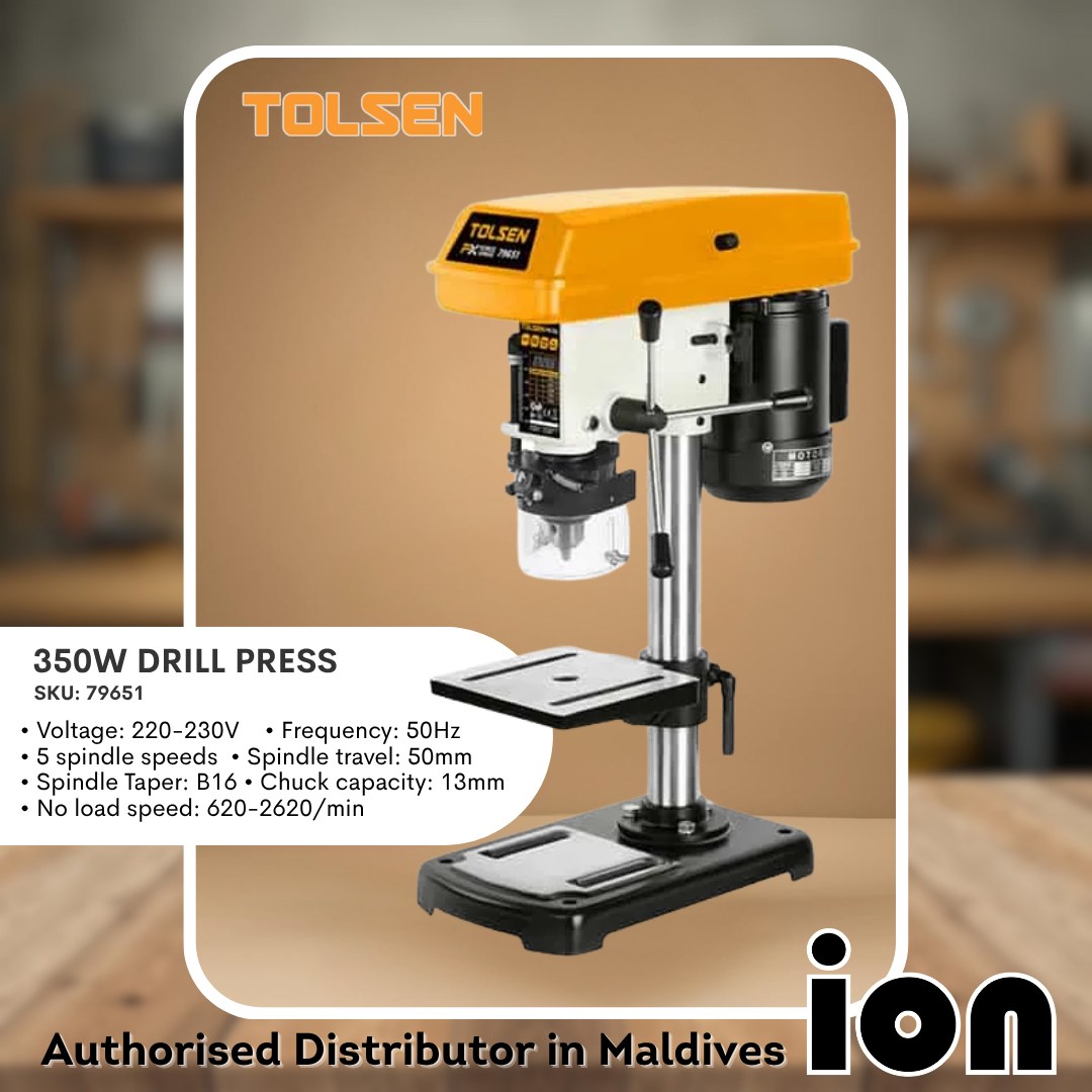 350W DRILL PRESS • CE approved • Voltage: 220-30V • Frequency