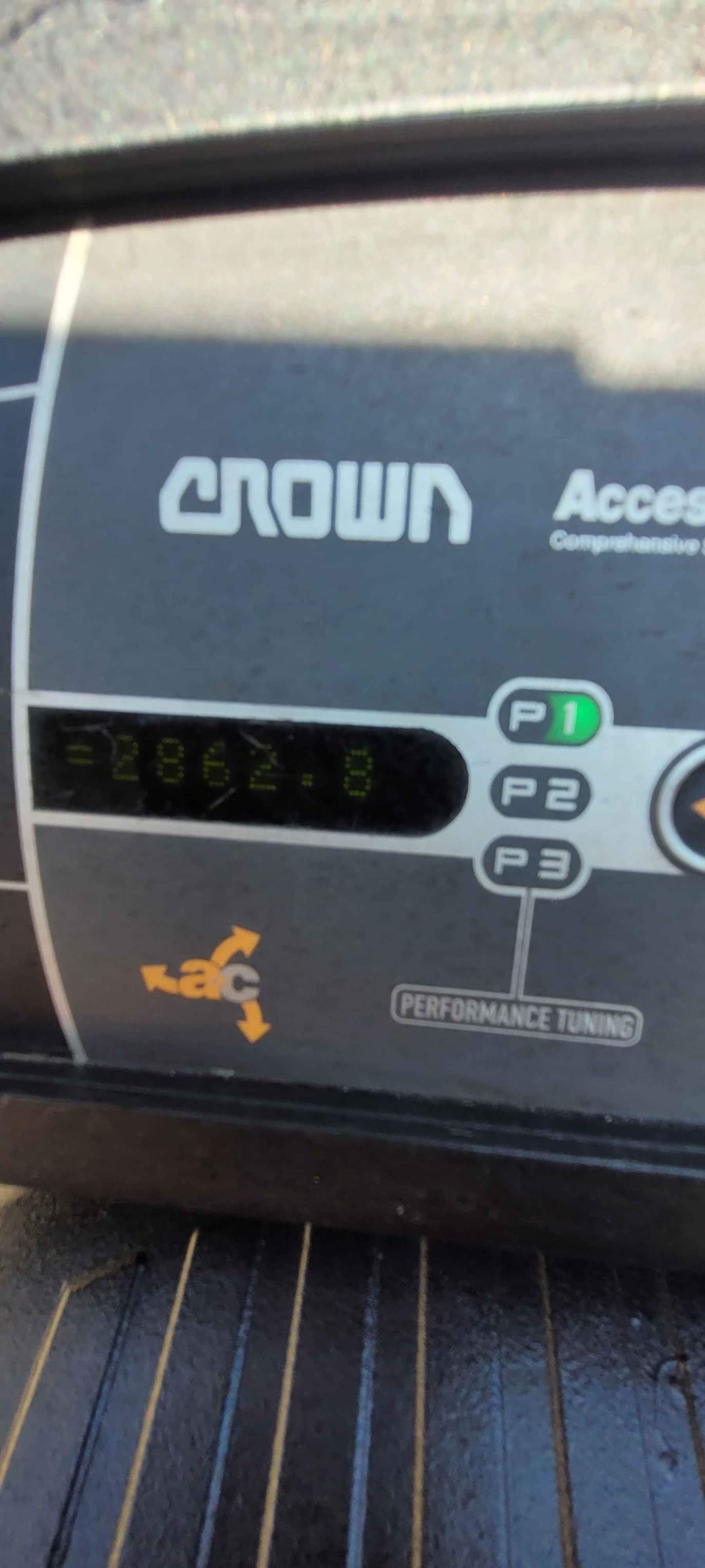 Year 2021 Crown electric pallet jack Riders Model PE4500-60 - Snow ...