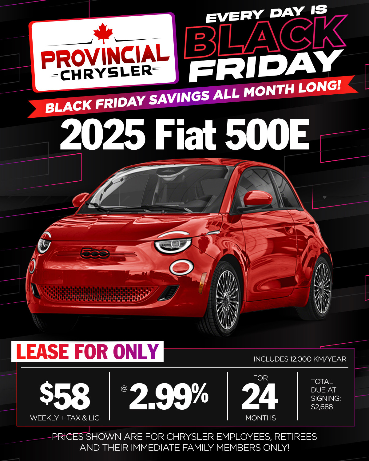 ⚡ Every Day is... - Provincial Chrysler, Dodge, Jeep & Fiat. | Facebook